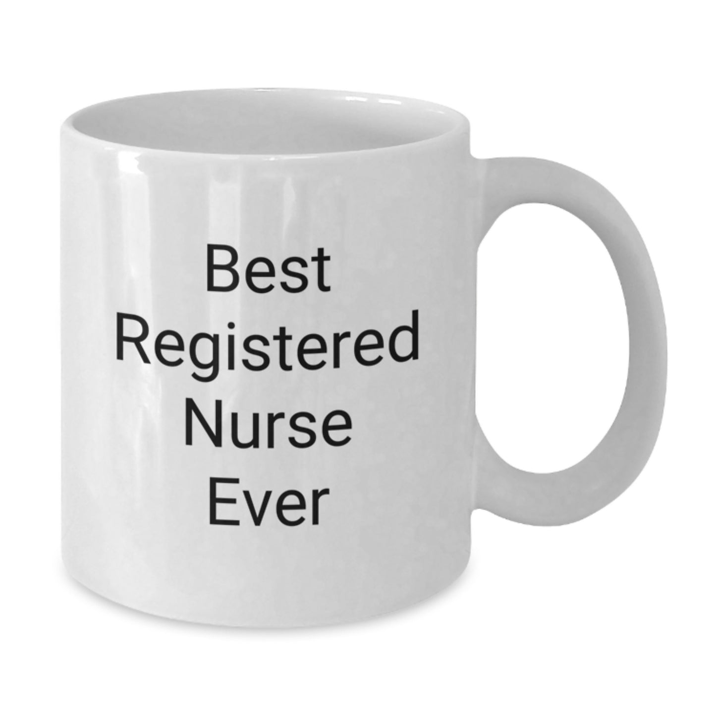 Registered Nurse Keepsake White Coffee Mug for Him Birthday Gift - Additional