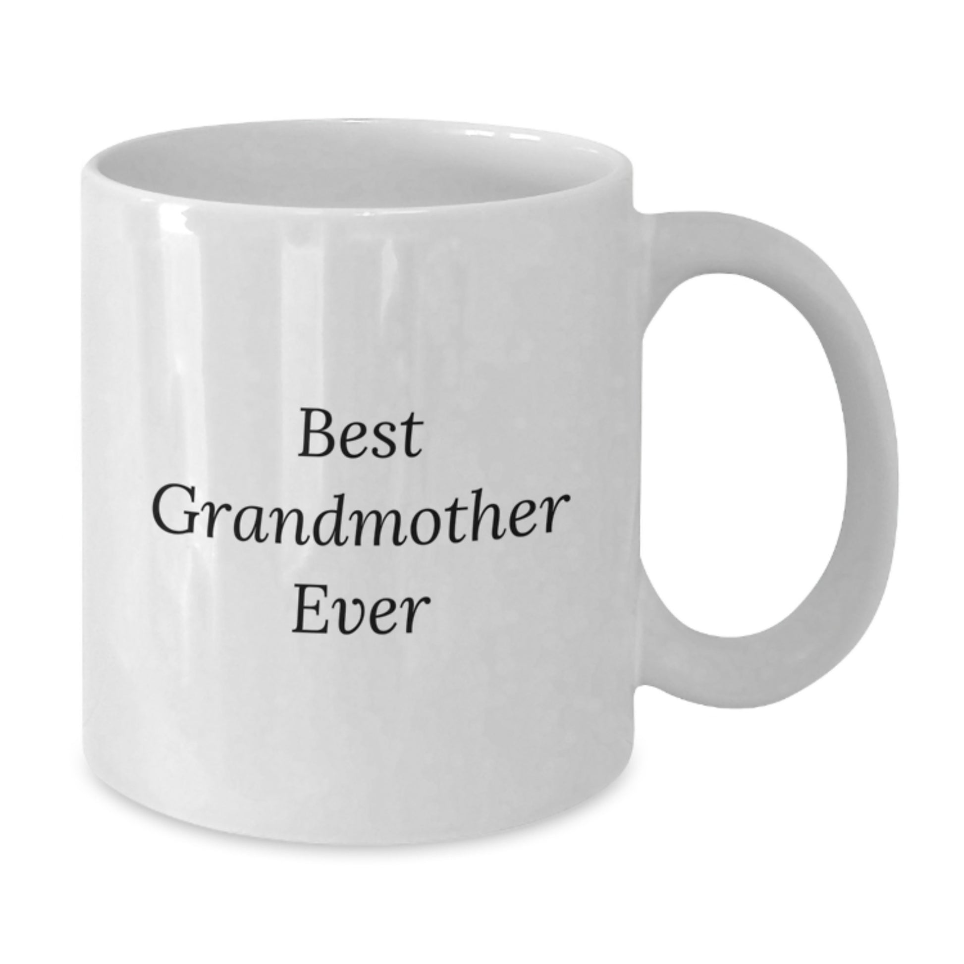 Funny Gifts from Family for Best Grandmother Ever White Coffee Mug, Birthday Unique Gifts for Grandma - Additional