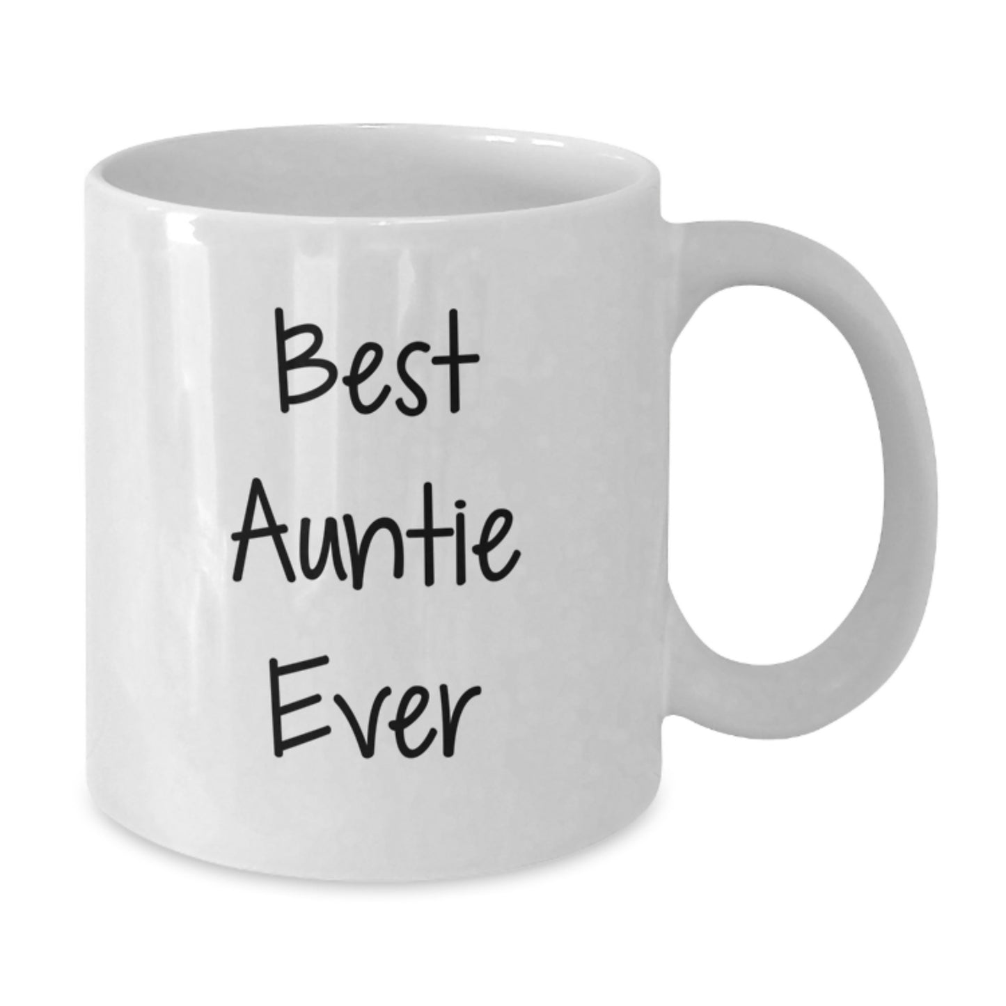 Auntie Keepsake White Coffee Mug Birthday Gift for Him Best Auntie Ever - Additional