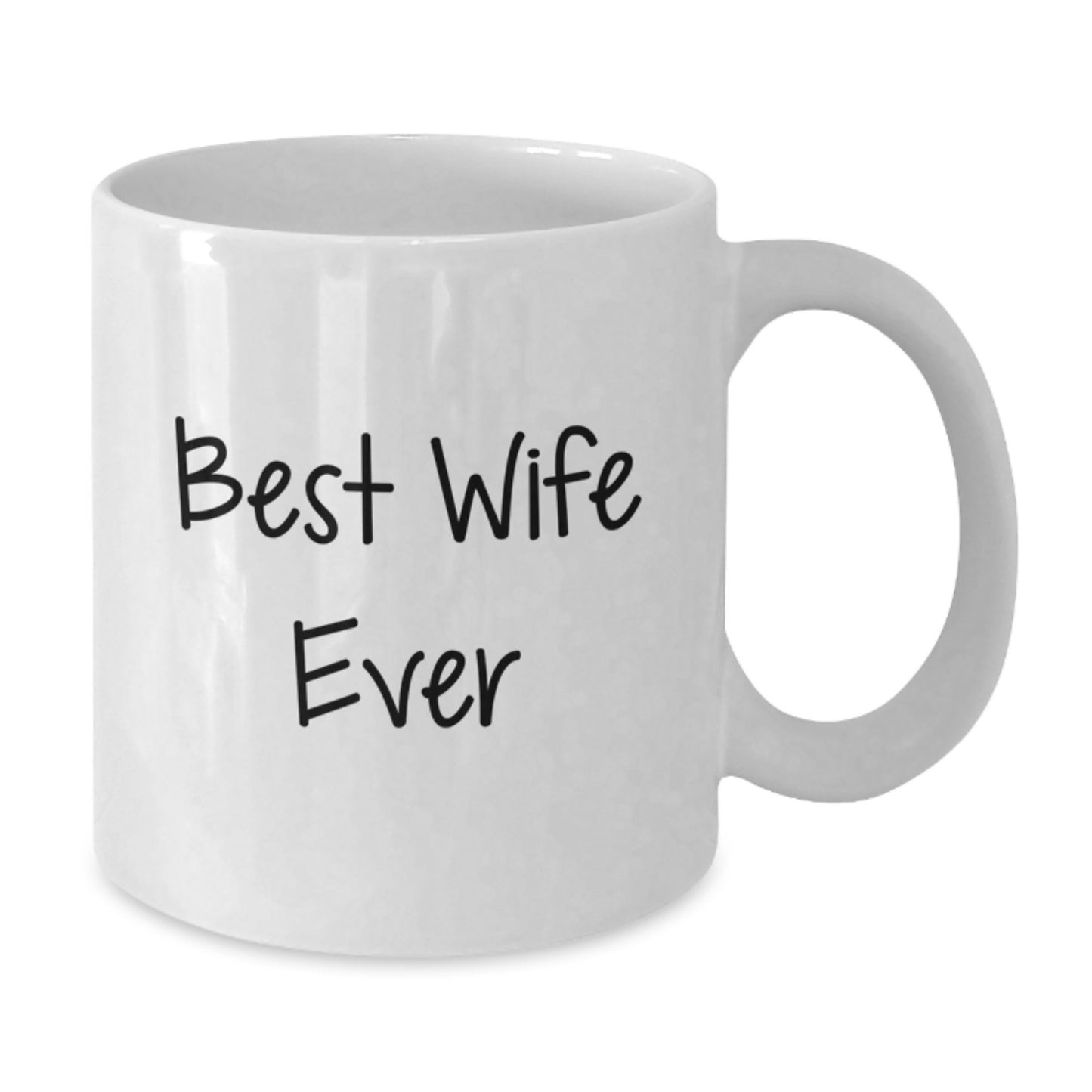 Best Wife Ever Keepsake White Coffee Mug for Her Birthday Gift - Additional