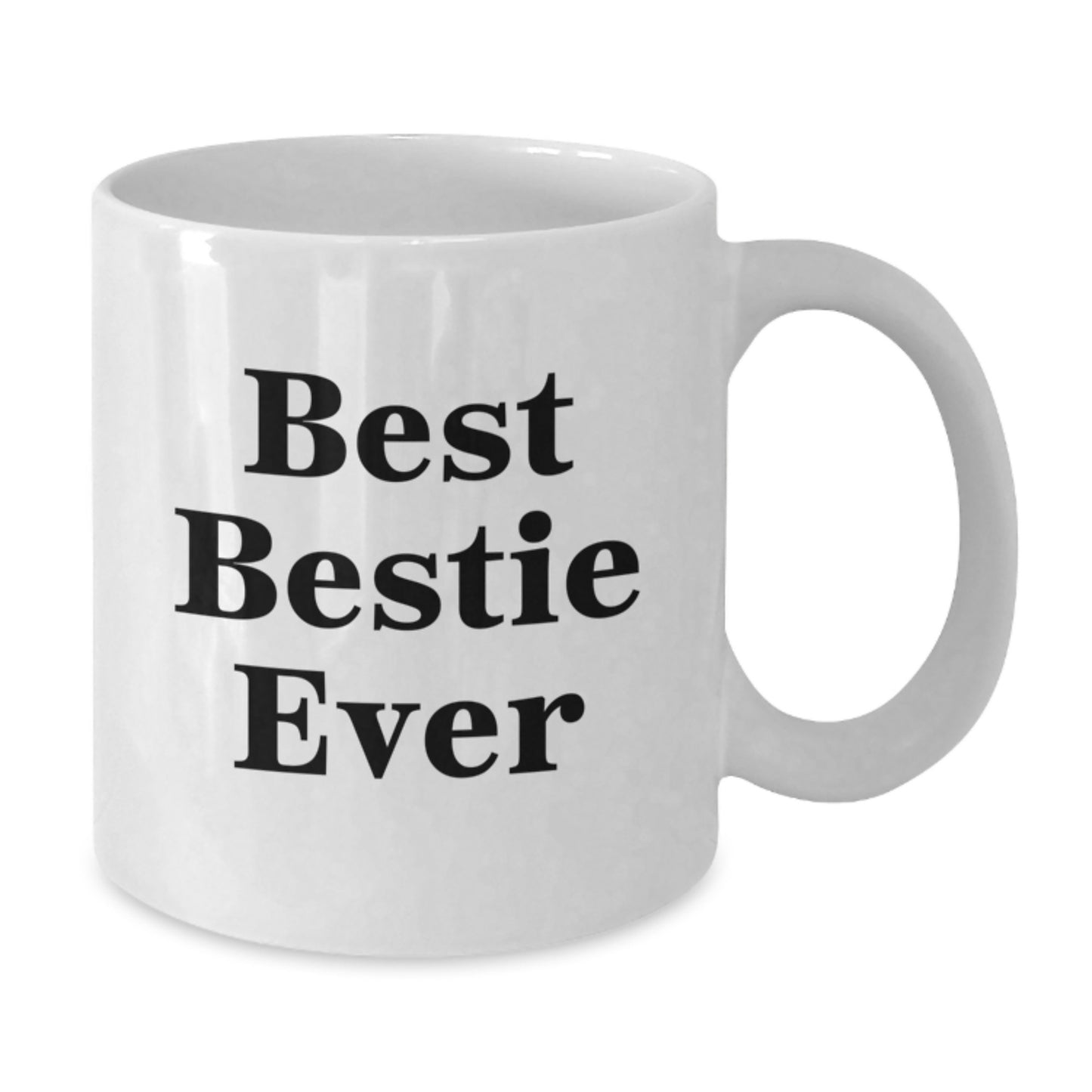 Bestie Keepsake White Coffee Mug for Him Birthday Gift with 11oz or 15oz - Additional