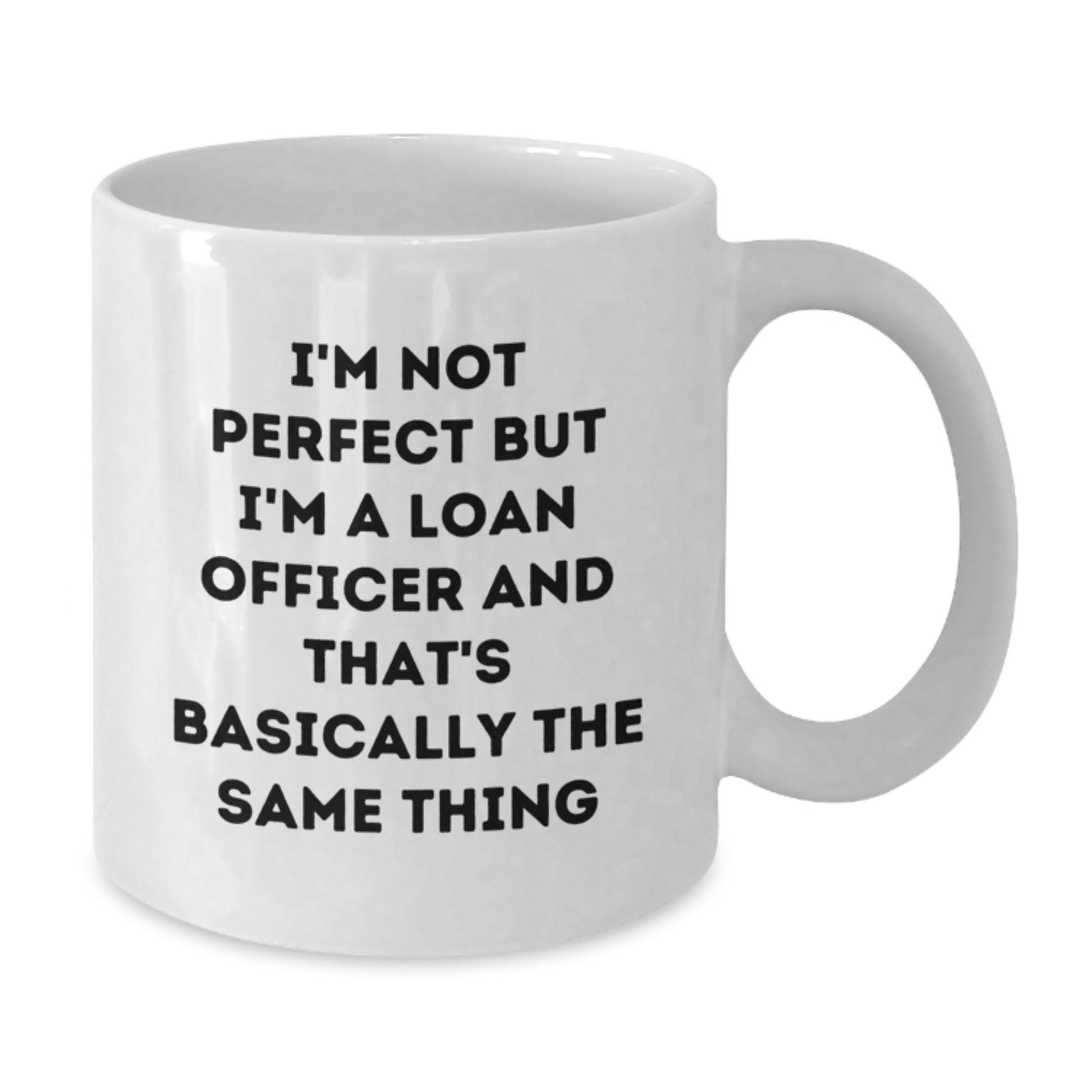 Birthday Gift for Her Loan Officer White Mug Present - Additional