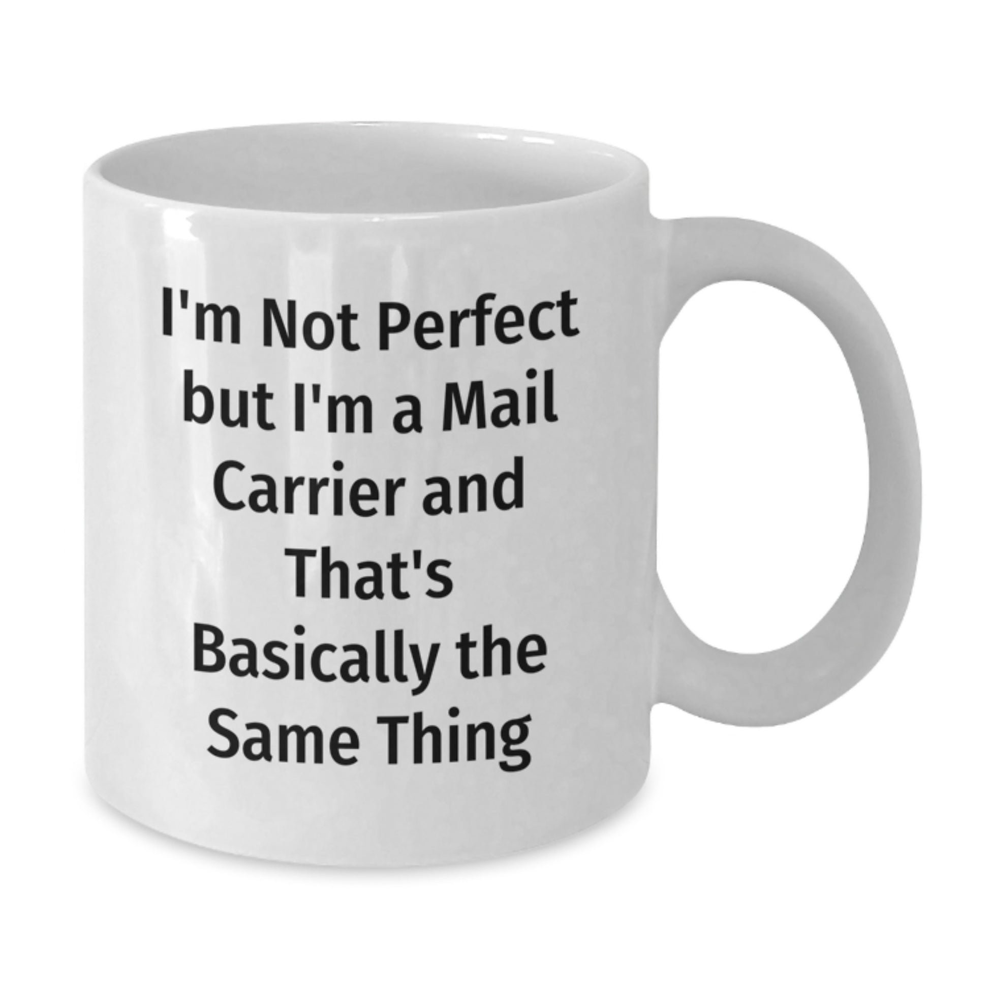 Birthday Gift Mail Carrier White Coffee Mug for Her Present - Additional