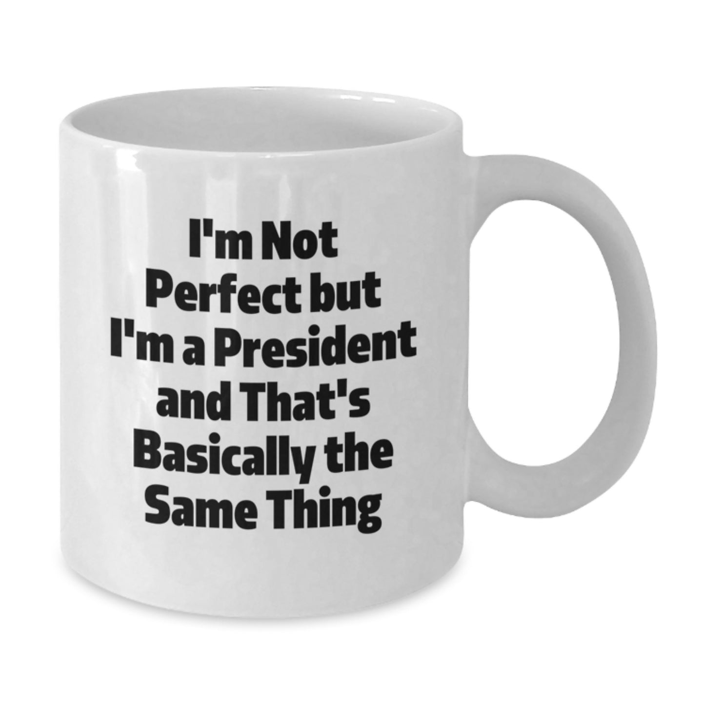 President Keepsake White Coffee Mug for Him Ceramic Birthday Gift - Additional