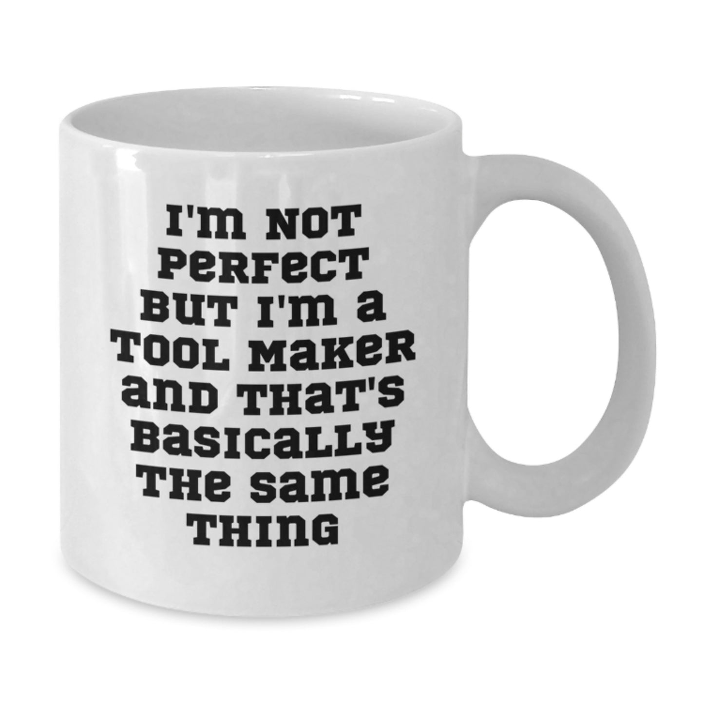 Tool Maker Keepsake White Coffee Mug Ceramic Birthday Gift for Him 11oz - Additional