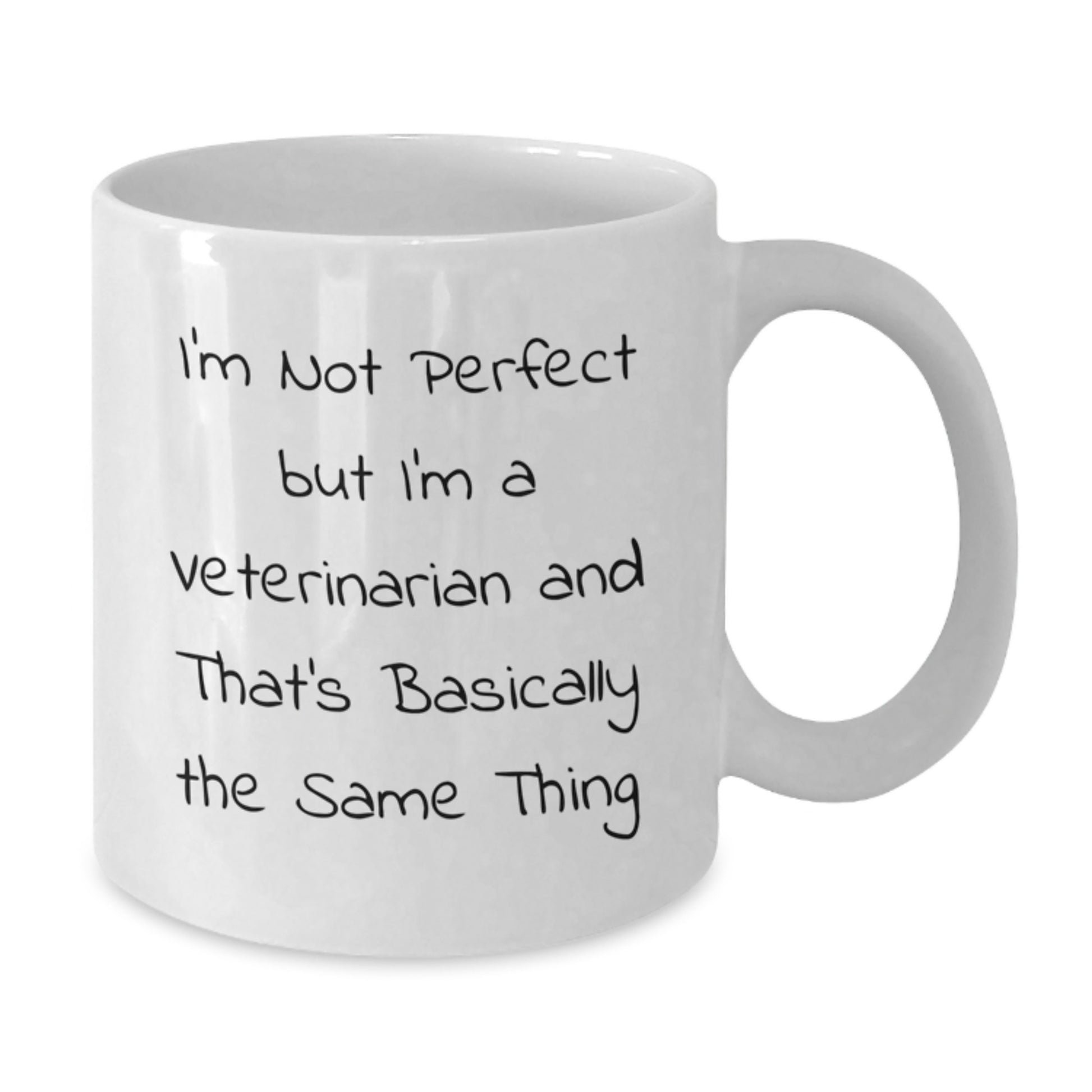 Birthday Gift Veterinarian White Mug Present for Her - Additional