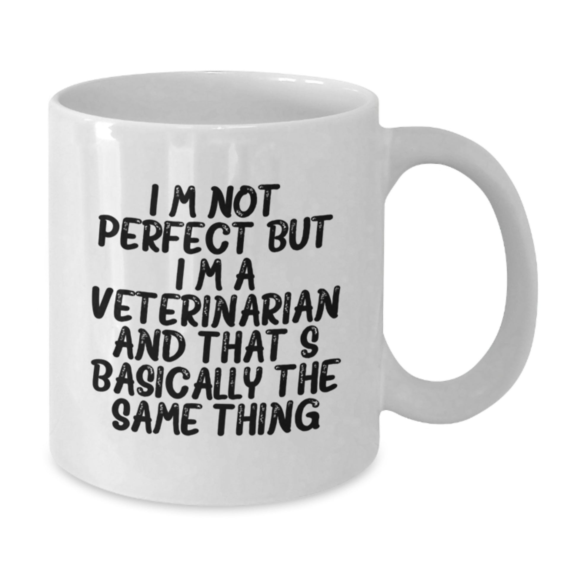 Veterinarian Keepsake White Ceramic Coffee Mug for Him Birthday Gift - Additional