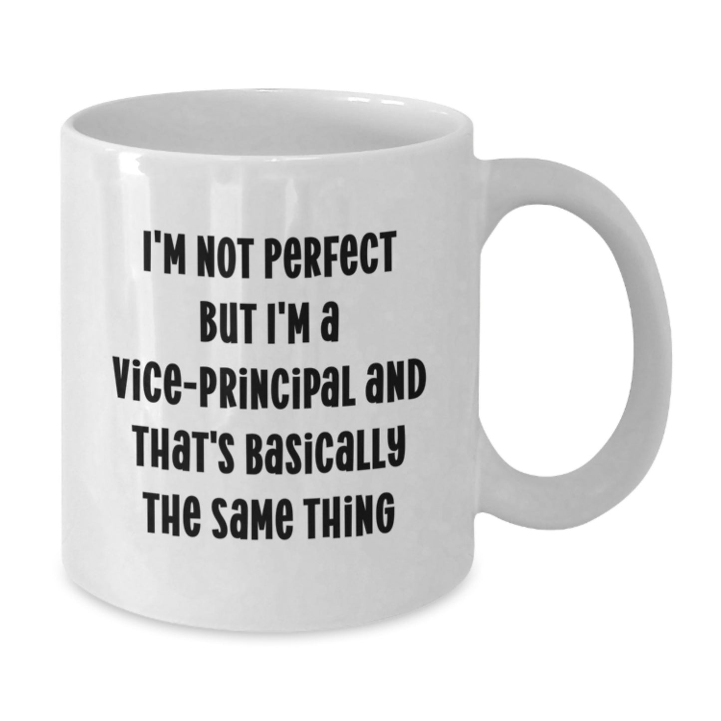 Vice-Principal Keepsake White Coffee Mug for Him Birthday Gift - Additional