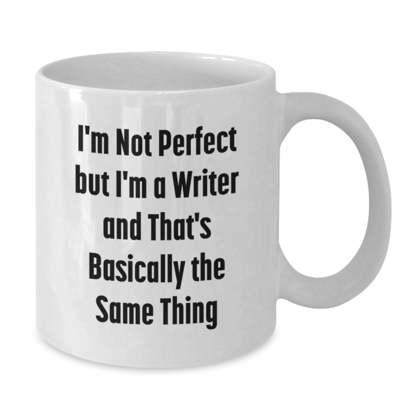 Writer White Coffee Mug Keepsake Birthday Gift for Him and Quote - Additional