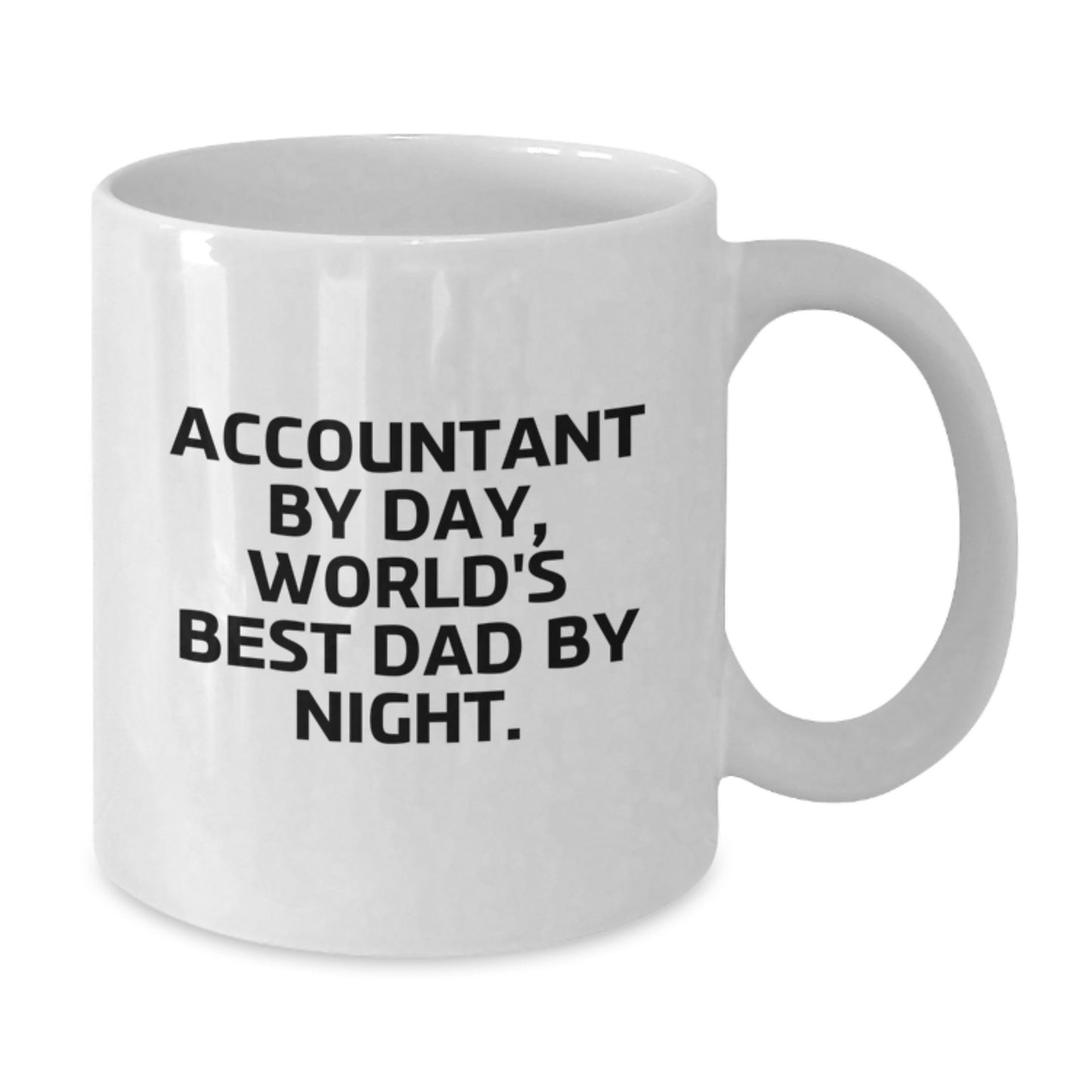 Birthday Gift for Accountant By Day, World's Best Dad By Night. Coffee - Additional
