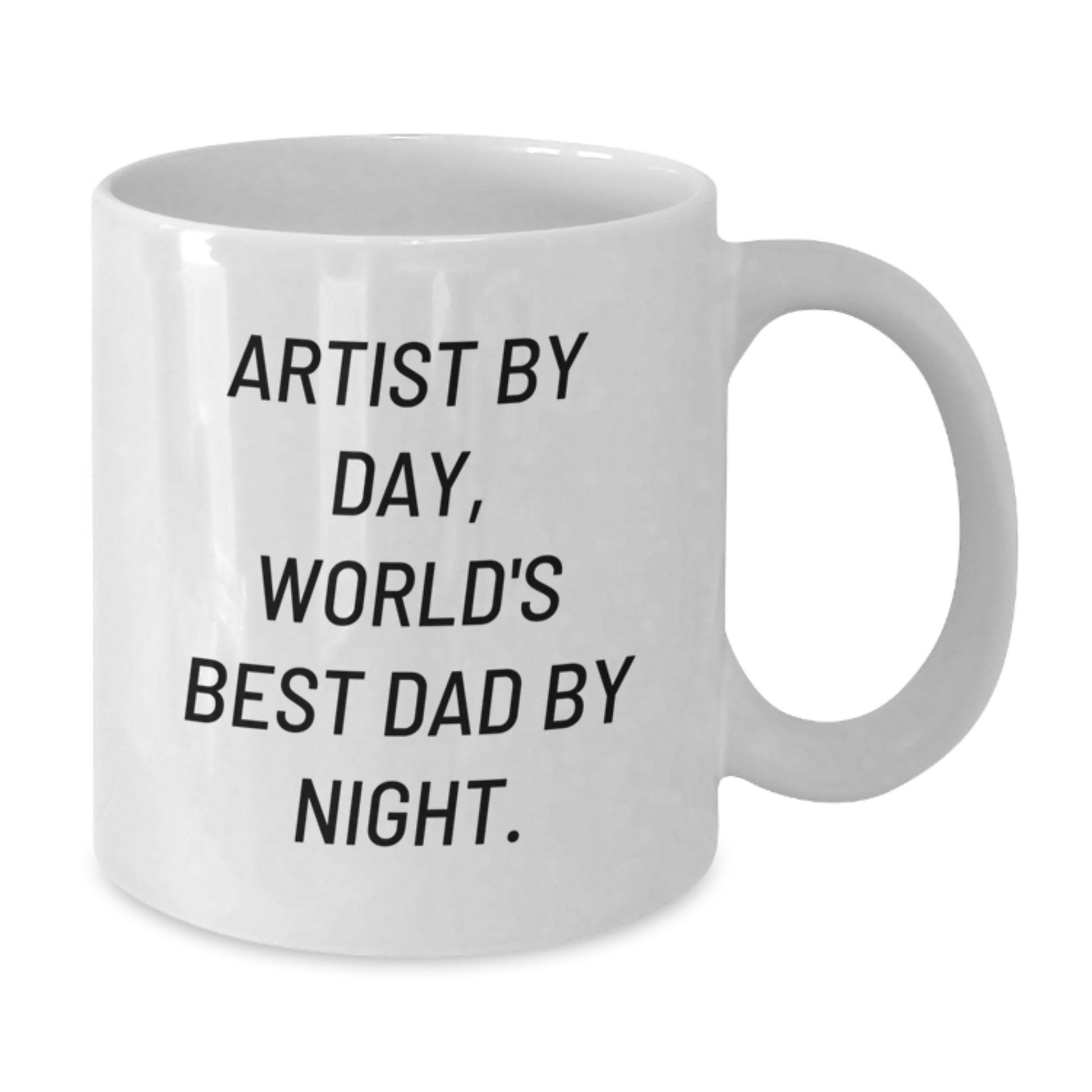 Birthday Gift for Her Artist White Coffee Mug Present - Additional