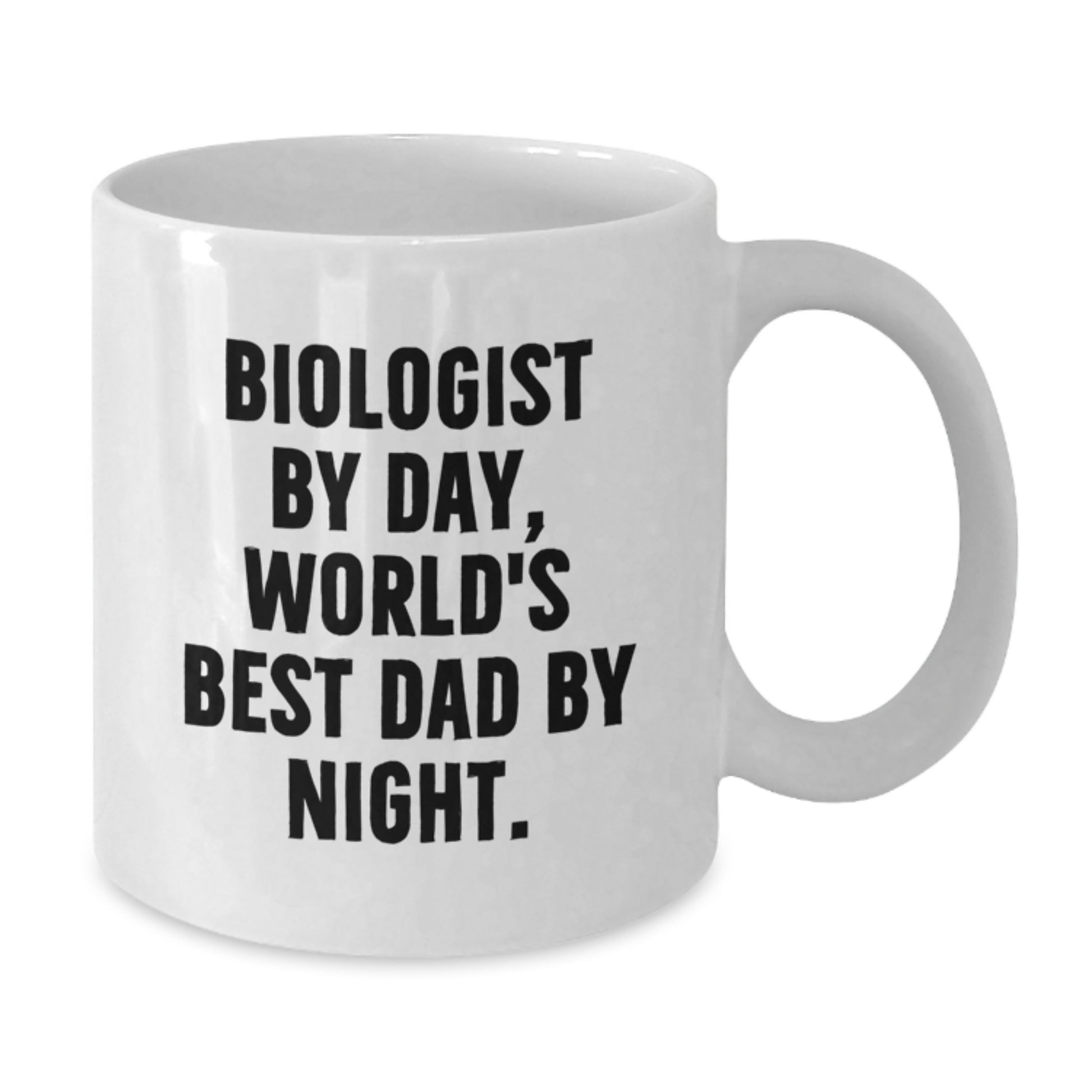 Birthday Gift Biologist White Coffee Mug for Her Present - Additional