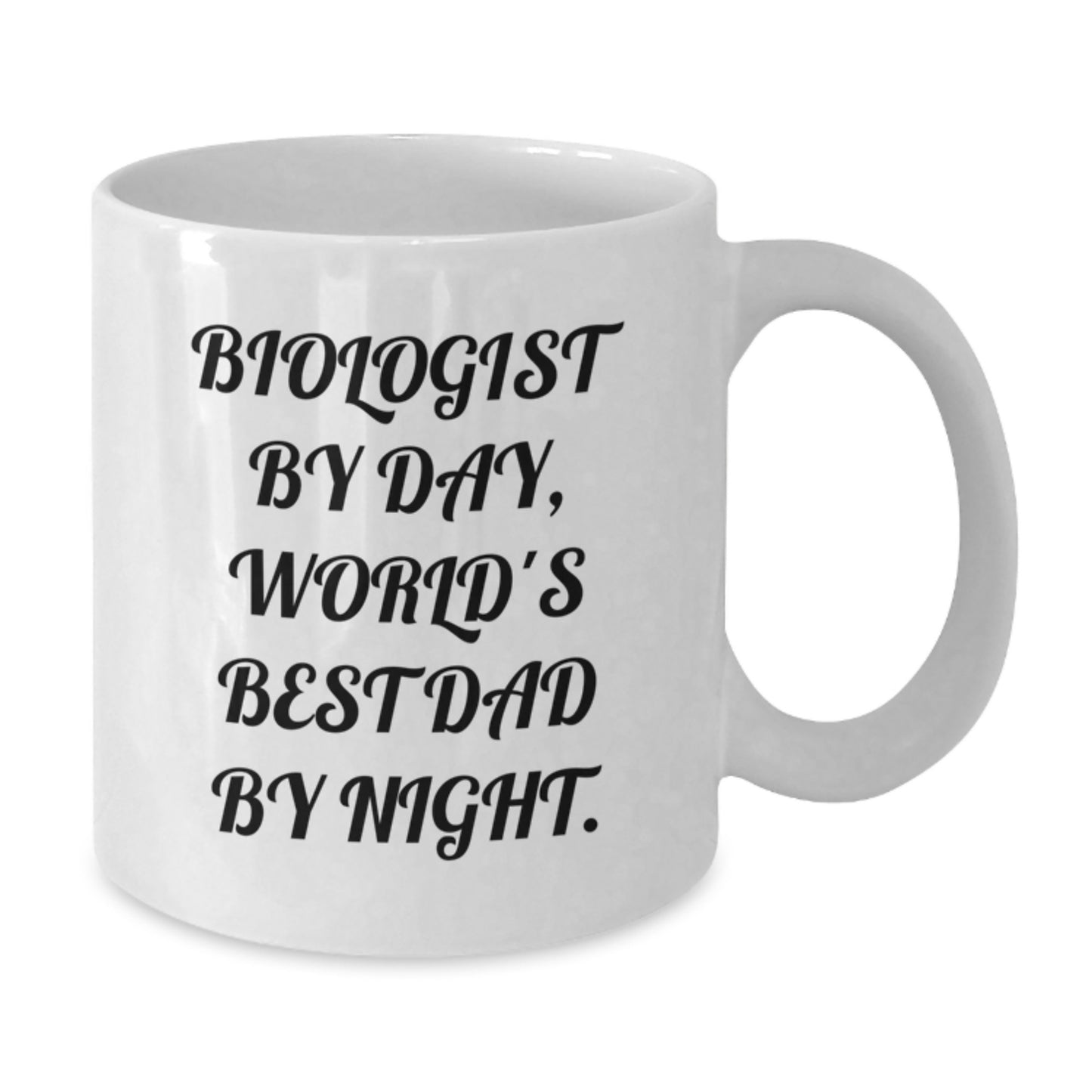 Biologist Keepsake Mug for Him 11oz Ceramic White Birthday Gift - Additional