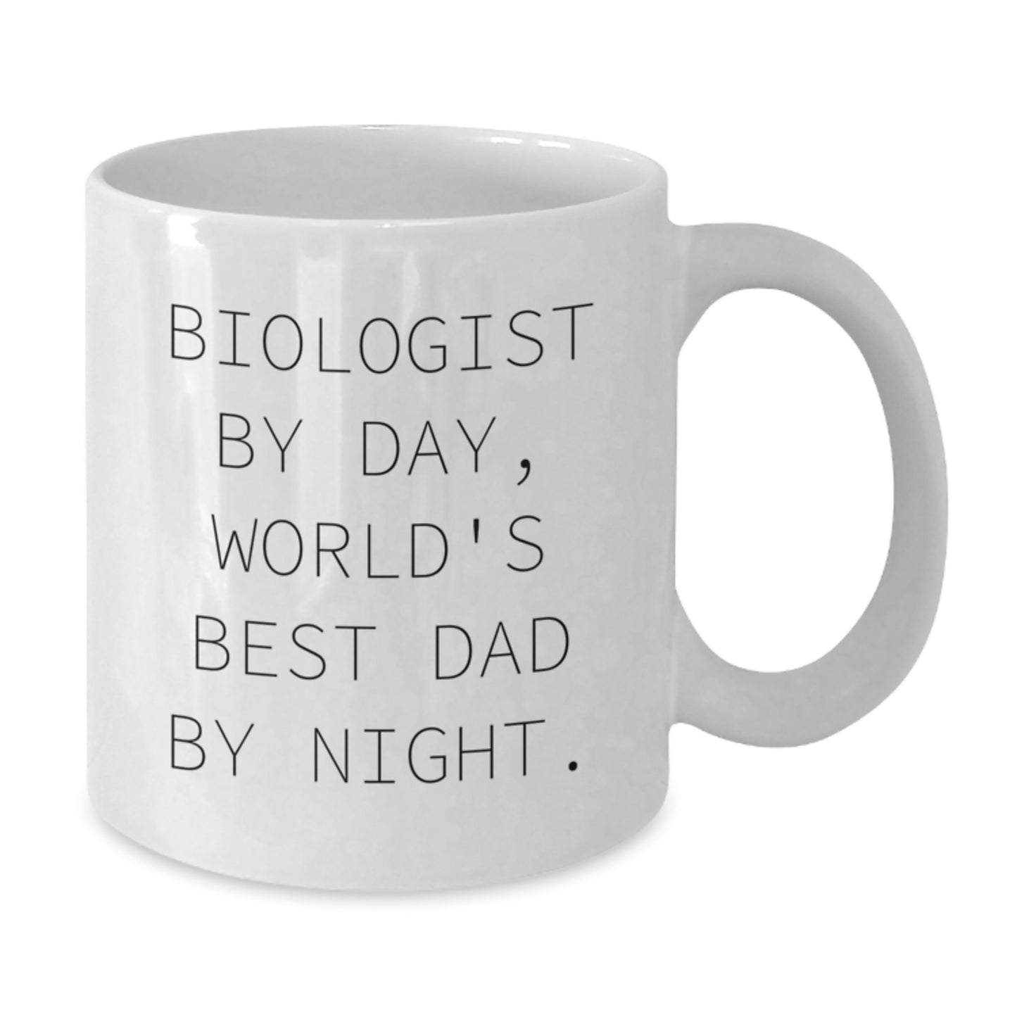 Witty Biologist White Mug – Birthday Gift for Friends Novelty 11oz - Additional