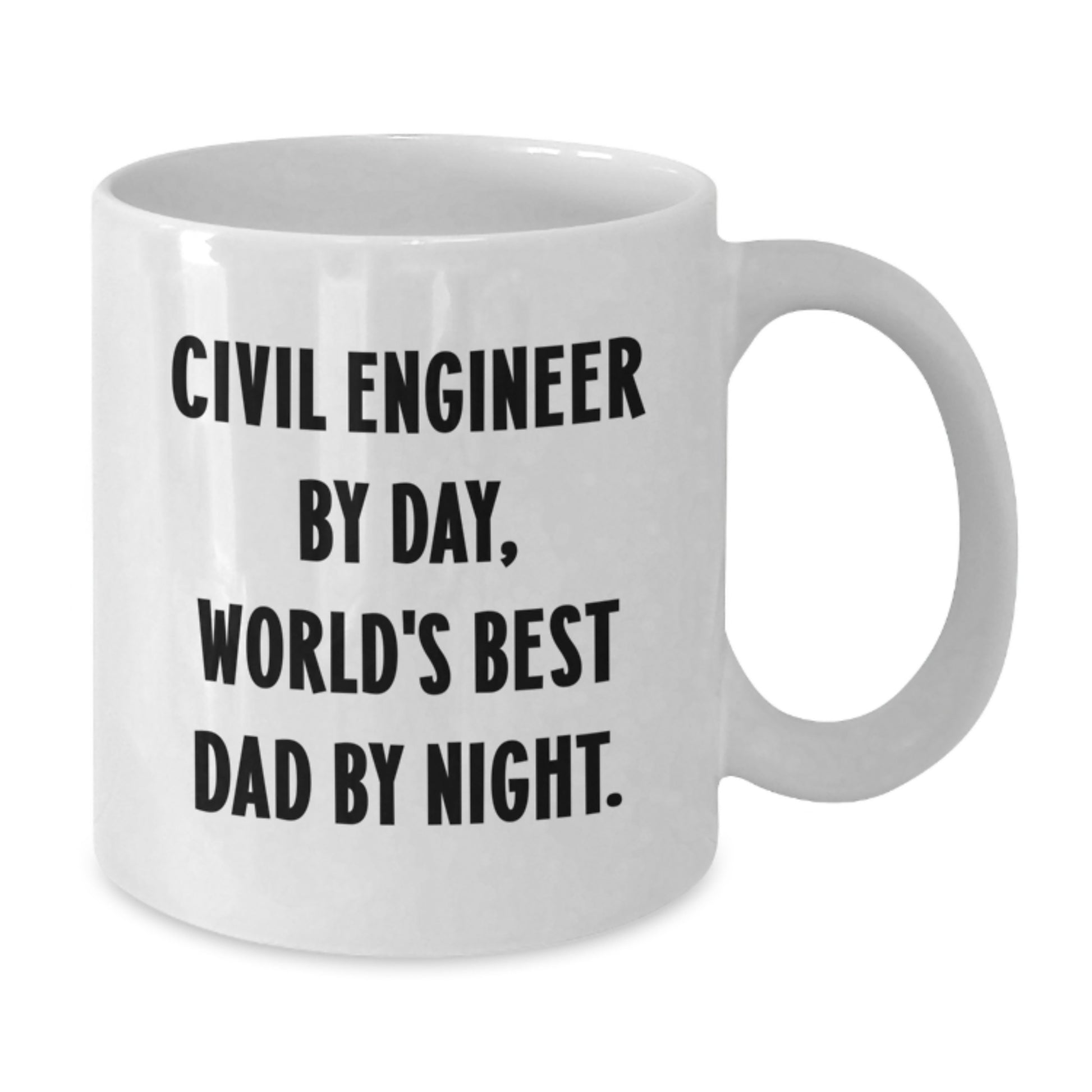 Civil Engineer Keepsake Mug for Him Birthday Gift - Additional