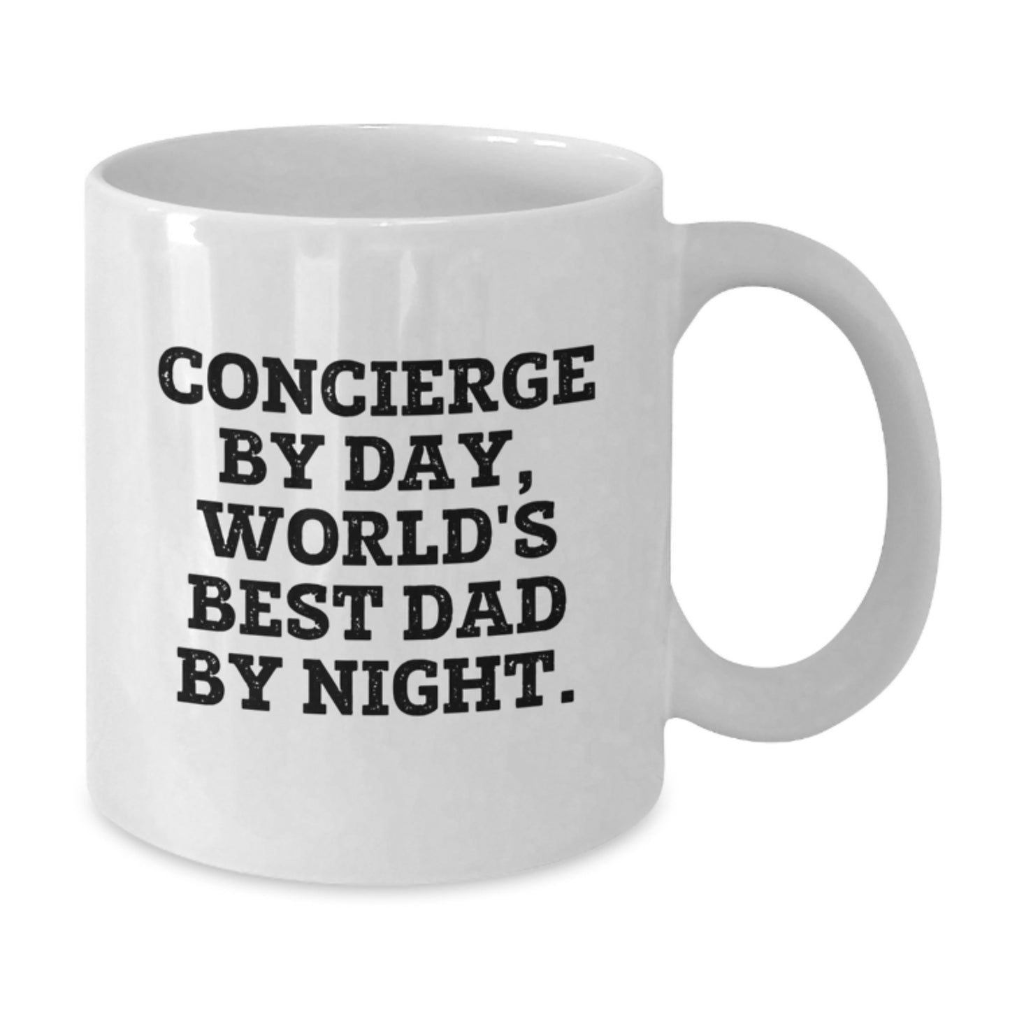 Concierge White Coffee Mug Keepsake Birthday Gift for Him - Additional