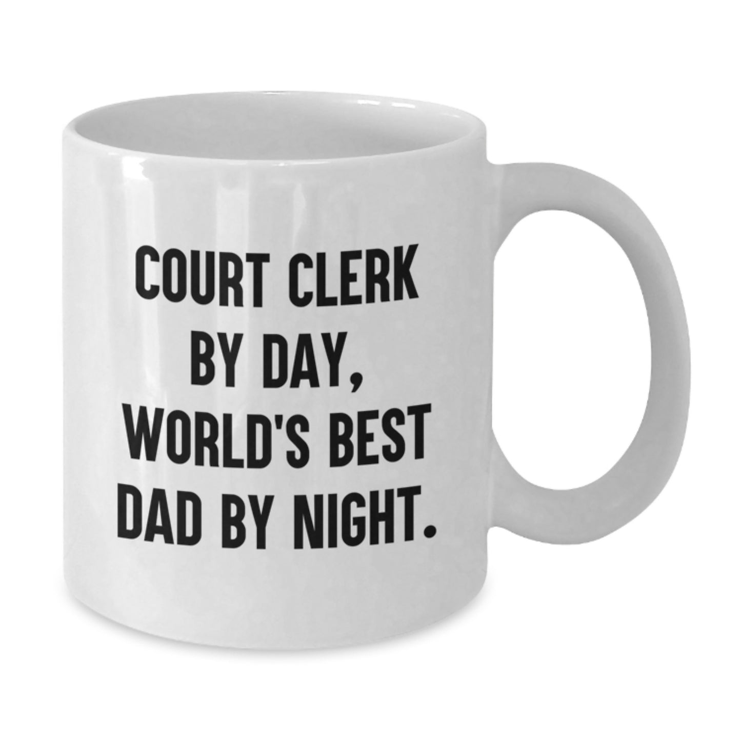 Court Clerk Keepsake Mug for Him Birthday Gift - Additional