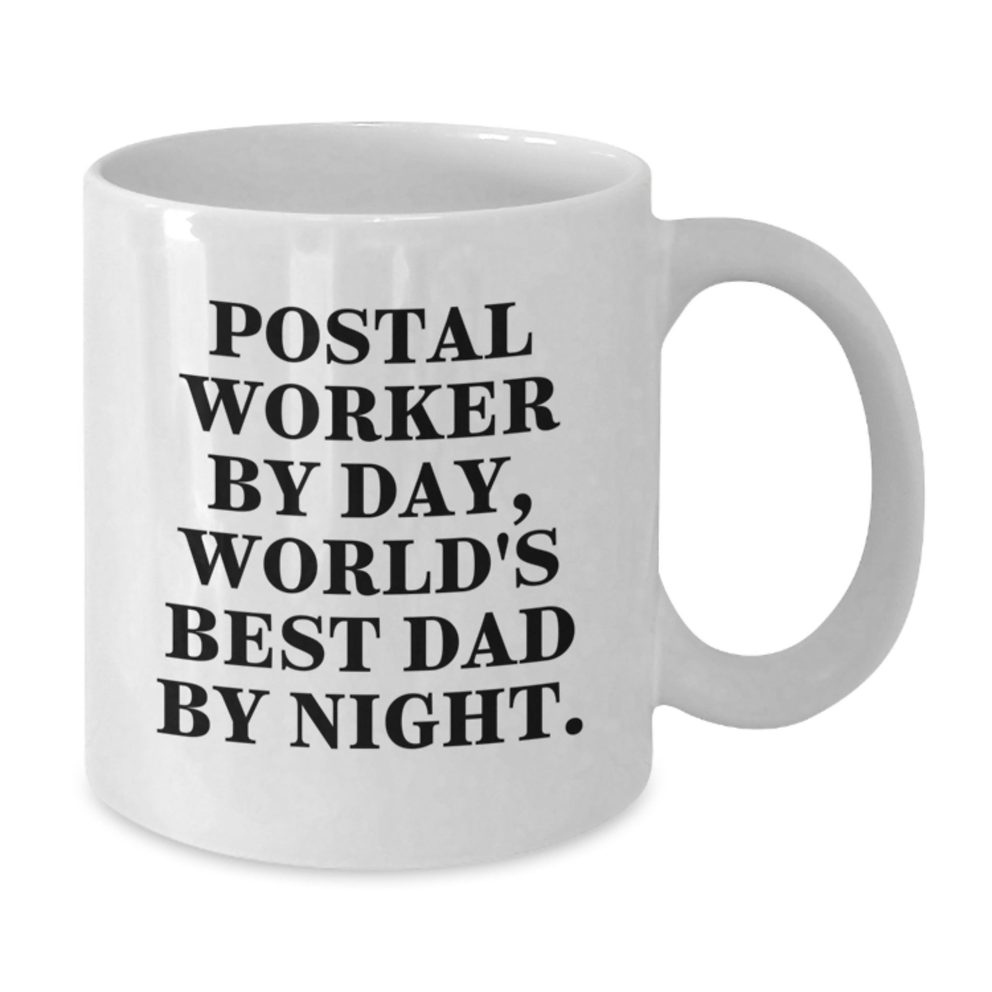 Postal Worker Keepsake Mug for Him Birthday Gift Ceramic 11oz - Additional
