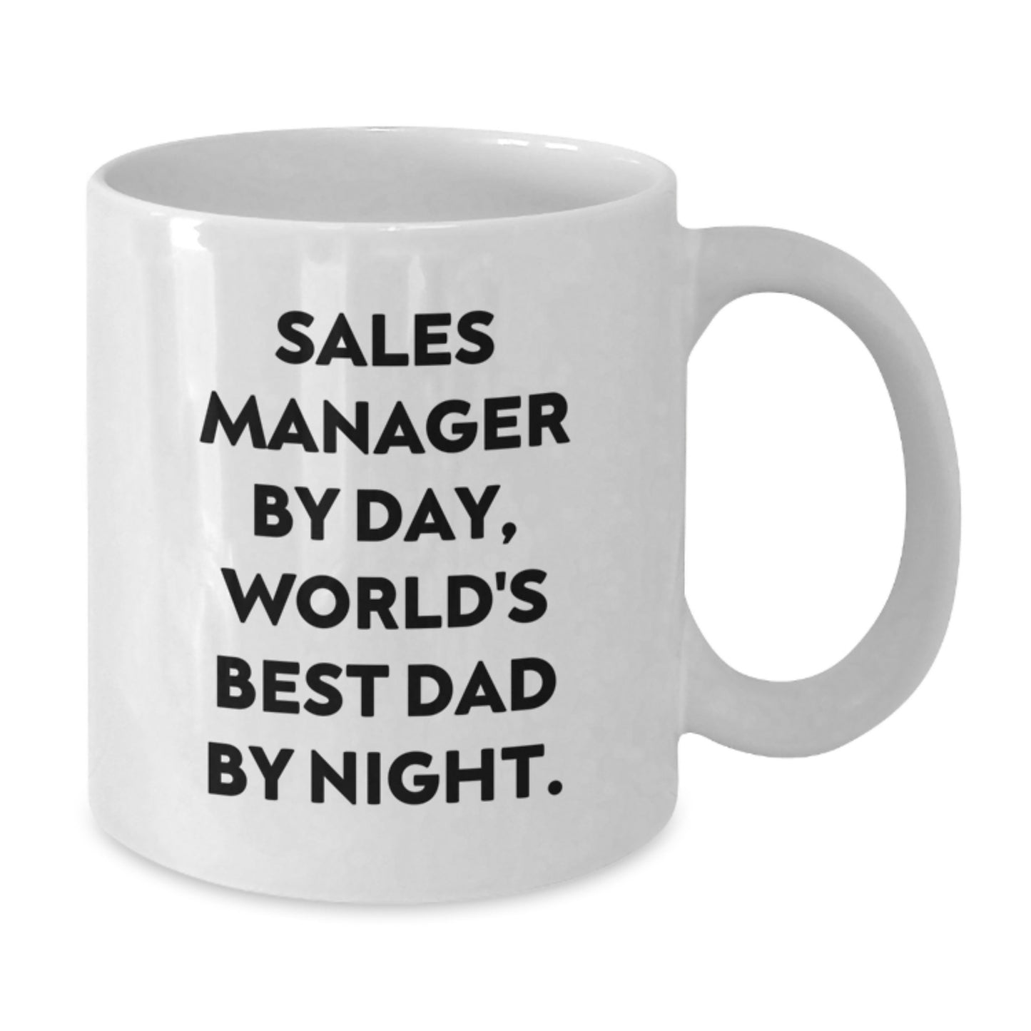 Sales Manager Keepsake Ceramic White Mug for Him Birthday Gift Microwave - Additional
