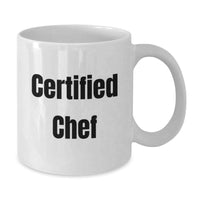 Load image into Gallery viewer, Funny Chef Quotes White Coffee Mugs, Unique Gifts from Men to Family Friends for Christmas, White Ceramic 11oz 15oz - Additional
