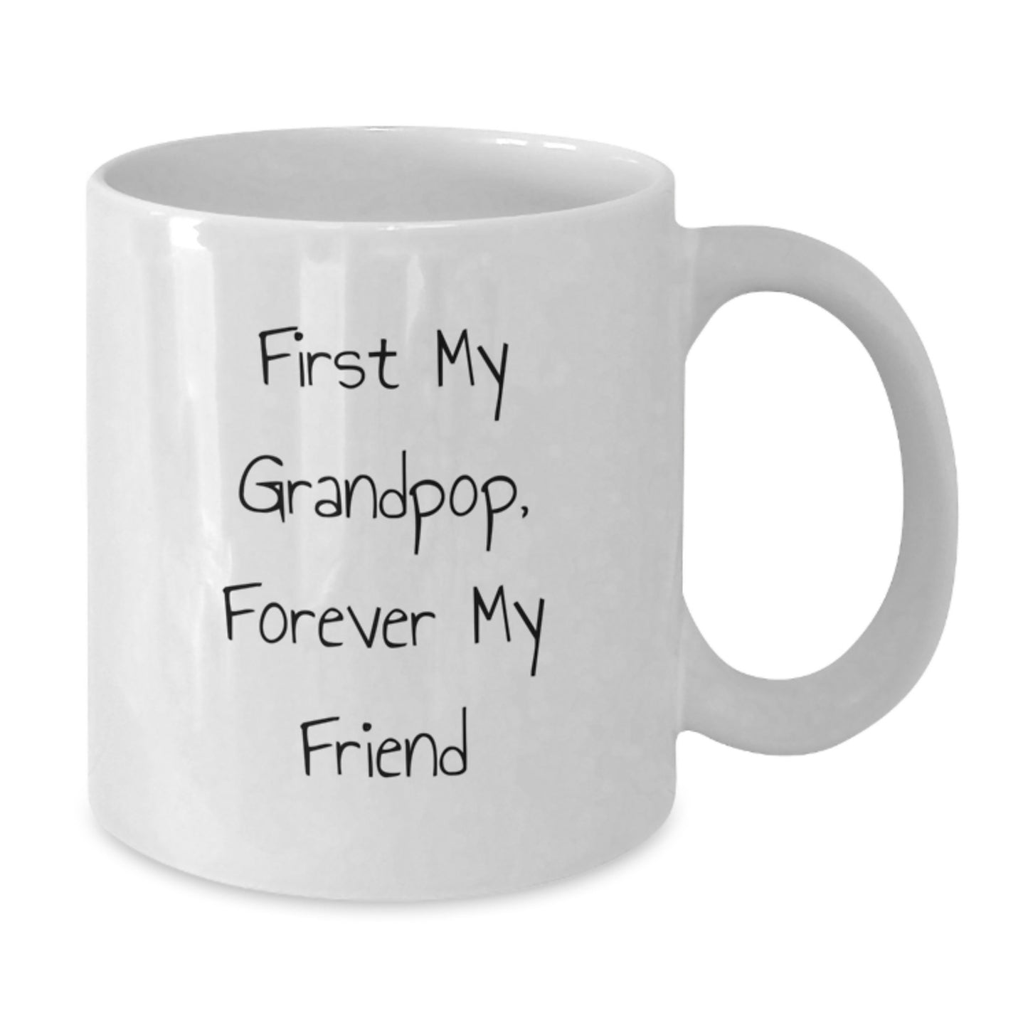 Funny Grandpop Quotes White Coffee Mugs Gifts for Men, Funny Grandpop, Gifts from Family - Additional