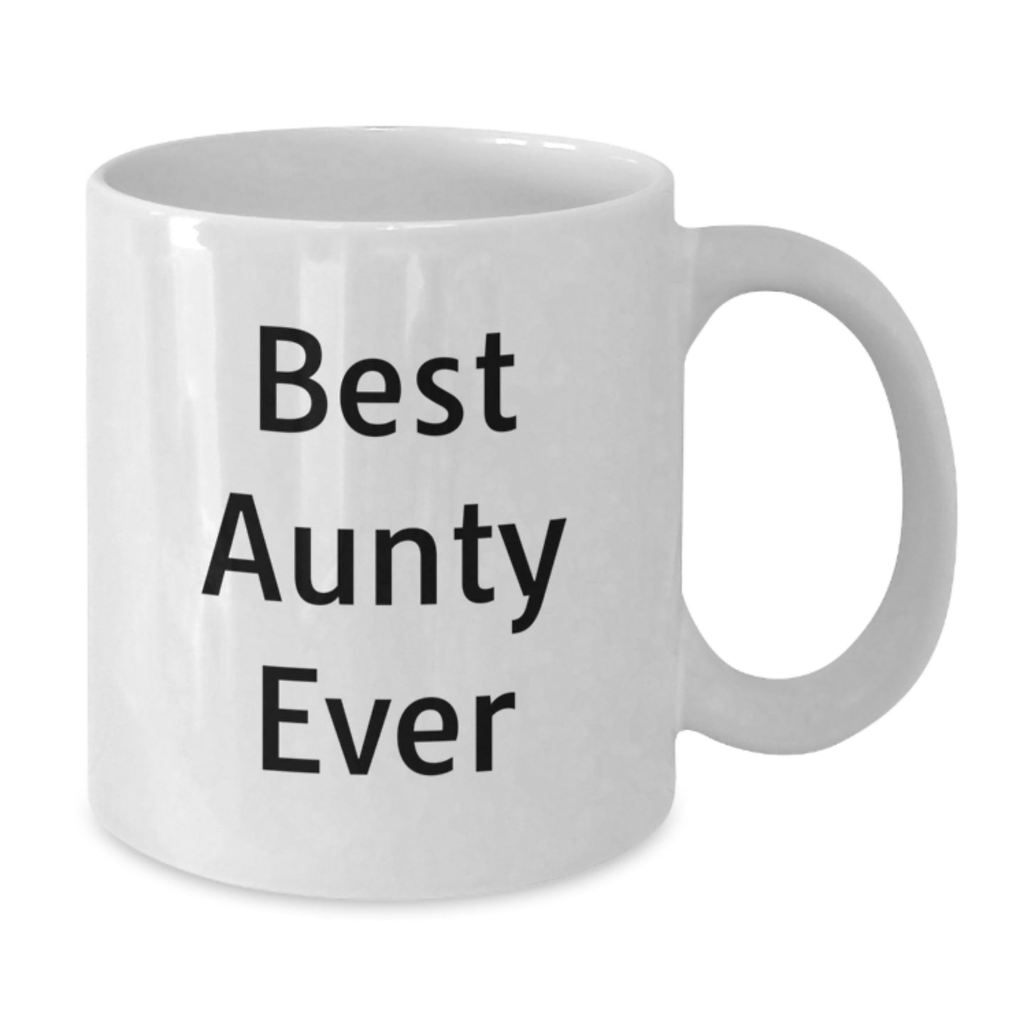 Aunty Keepsake White Coffee Mug for Him Birthday Gift - Additional