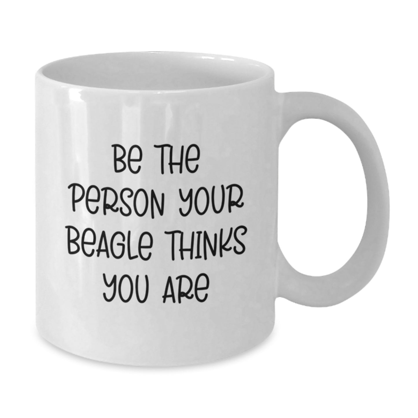 Funny Beagle Dog Gifts from Friends for Birthday Unique Gift Ideas White Coffee Mug - Additional