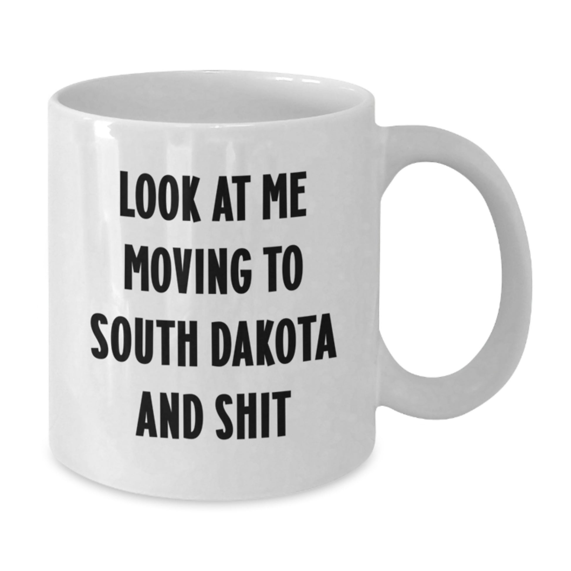 Funny South Dakota White Coffee Mugs Gifts from Family and Friends for Birthday, Unique Gifts for Men and Women Who Love the Mount Rushmore State - Additional