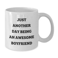 Load image into Gallery viewer, Funny Sweetheart Gifts from Men to Sweetheart - White Coffee Mug for Graduation - &#39;Just Another Day Being An Awesome Sweetheart&#39; - Additional
