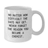 Load image into Gallery viewer, Funny Chemist Gifts White Coffee Mugs for Men Women Friends Coworkers Family - Christmas Unique Gifts from Men Women Friends Coworkers Family to Chemists - Additional
