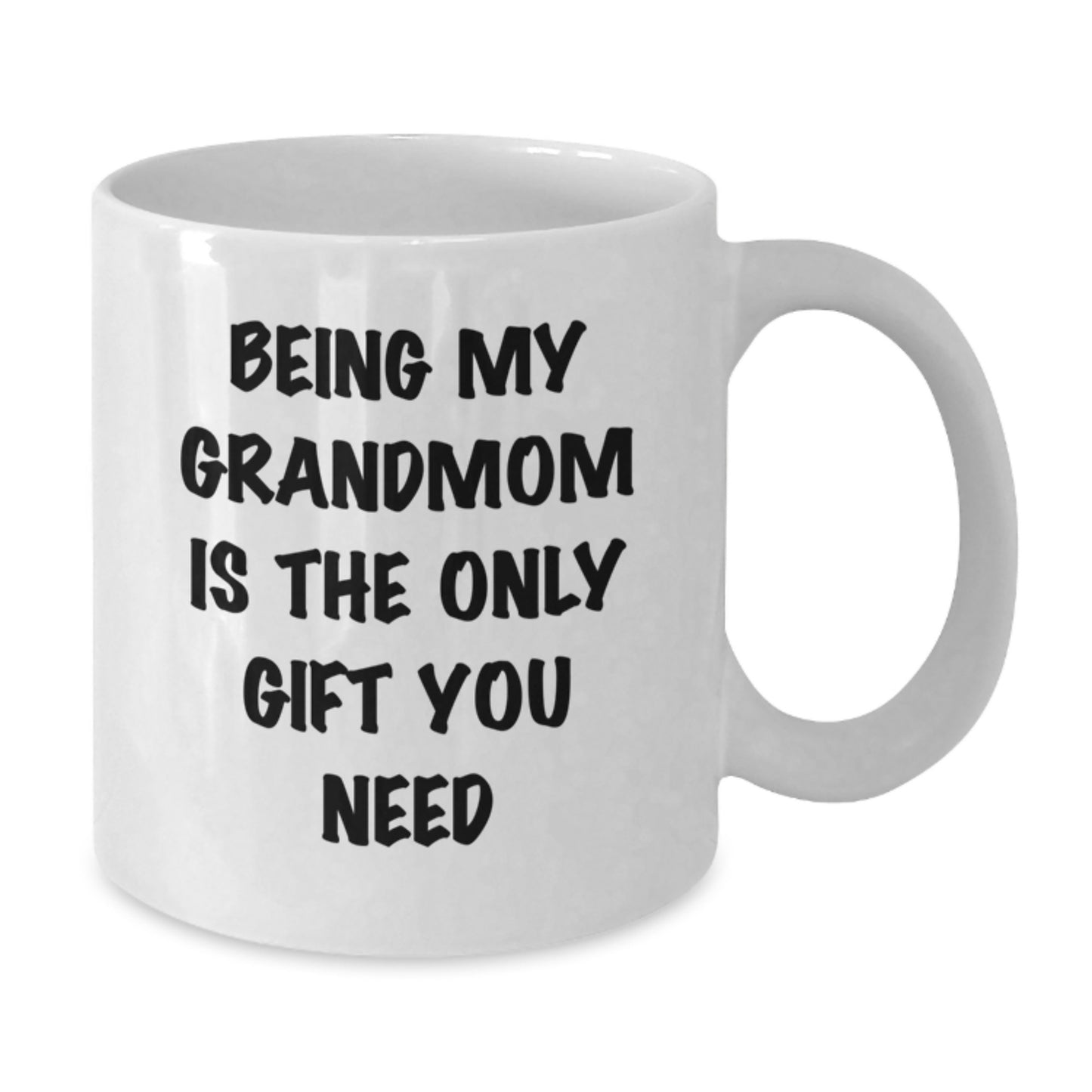 Funny Grandmom Quotes Gifts for Her White Coffee Mug from Family, Grandkids, or Friends for Birthday Unique Gifts - Additional