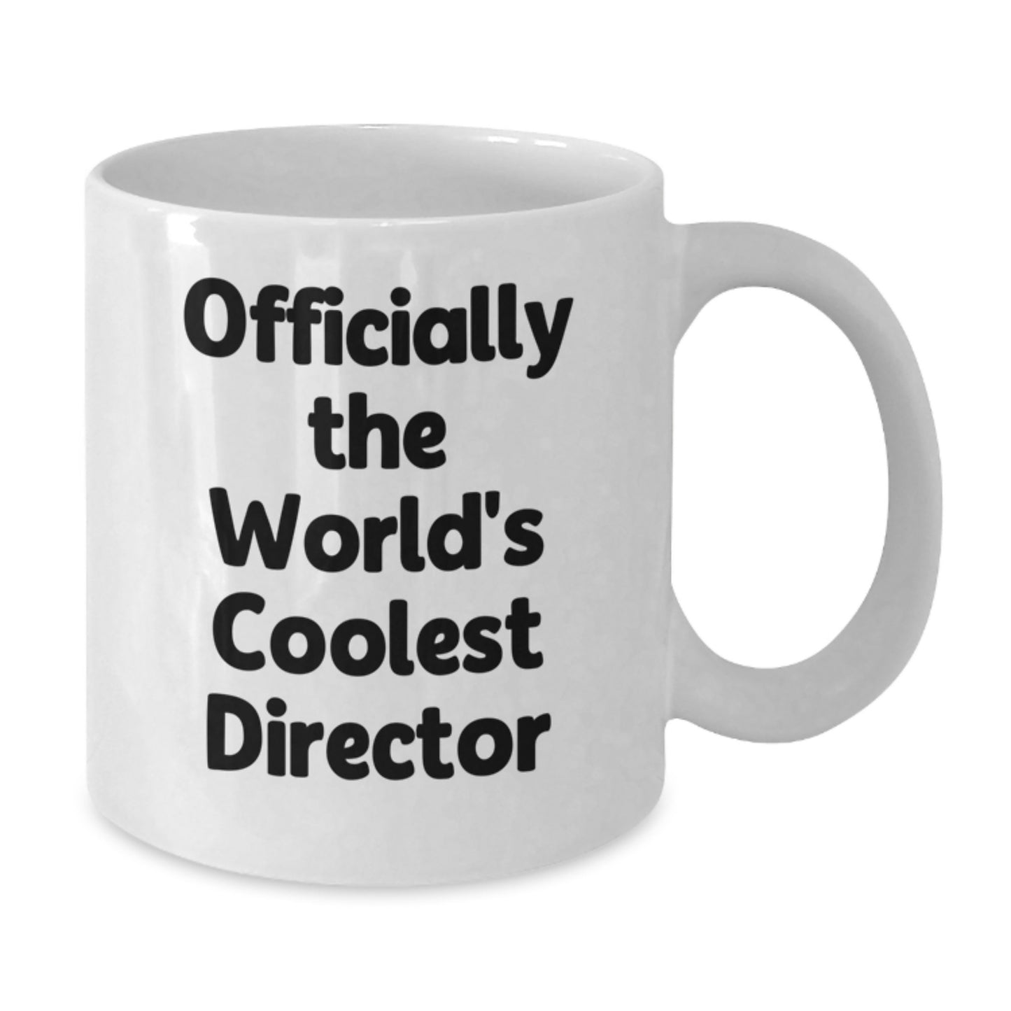 Gifts for the Director, World's Coolest Director Quote, White Coffee Mug Christmas Unique Gifts from Friends and Family - Additional