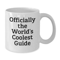 Load image into Gallery viewer, Funny Guide Gifts from Friends for Guide Enthusiasts on Christmas Unique Occasions White Ceramic Mugs - Additional

