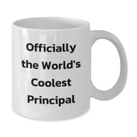 Load image into Gallery viewer, Funny Principal White Coffee Mugs Gifts from Men for Best Principal Christmas Unique - Additional
