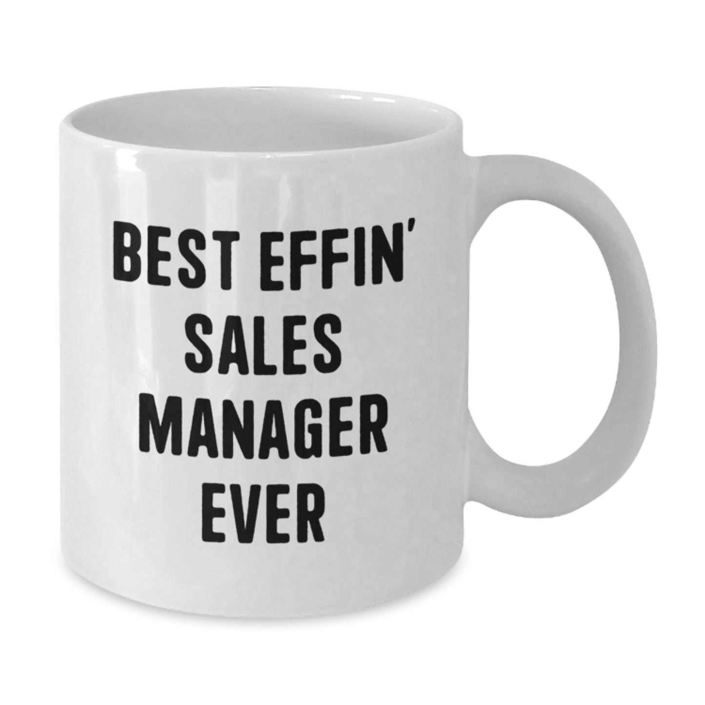 Funny Gifts for Sales Managers, White Coffee Mugs for the Best Effin' Sales Manager Ever, Christmas Unique Gifts from Friends - Additional