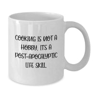 Load image into Gallery viewer, Funny Cooking Quotes White Coffee Mug Gifts for Cooking Men - White Ceramic Mug with 11oz or 15oz Capacity, Perfect for Christmas Unique Gifts from Men to Friends - Additional

