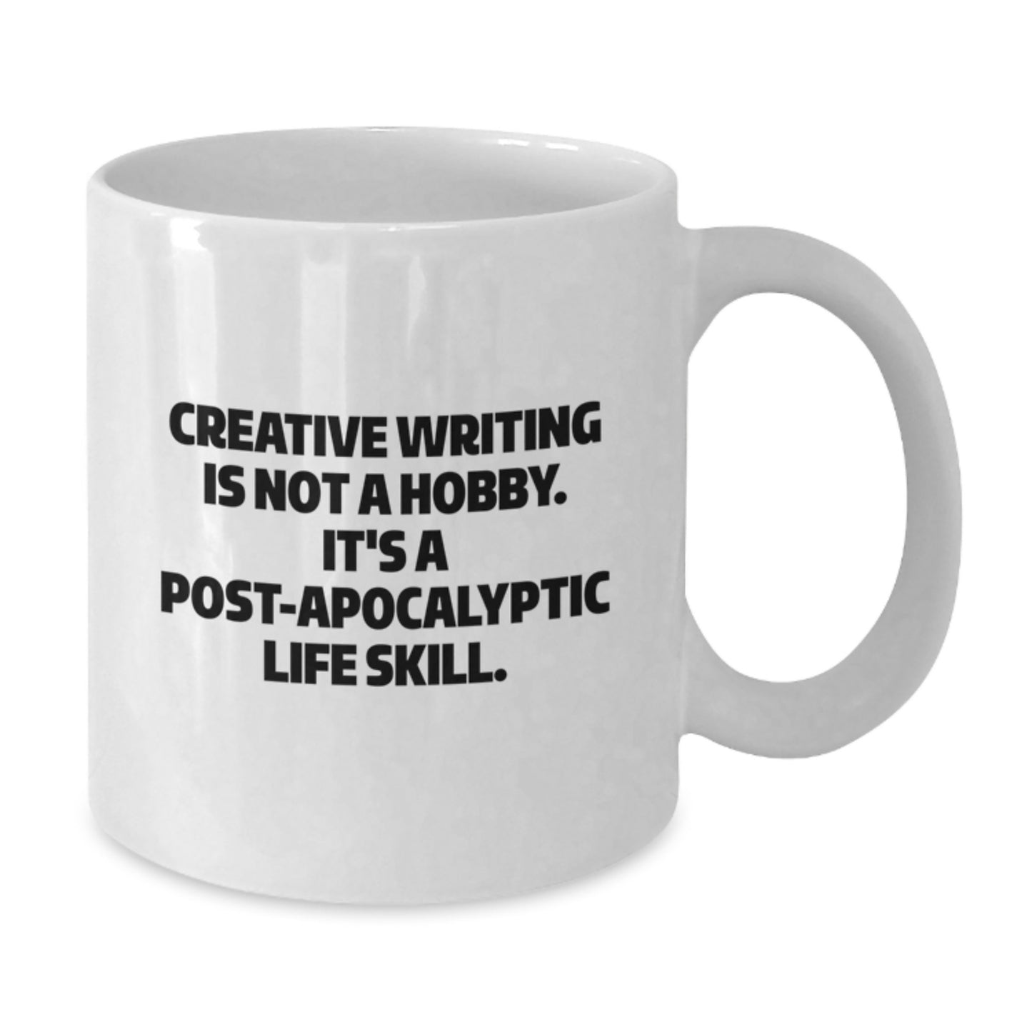 Gifts for Creative Writing Enthusiasts Funny White Coffee Mug, Birthday Unique Gifts from Friends to Family, Inspirational Mug for Writers - Additional