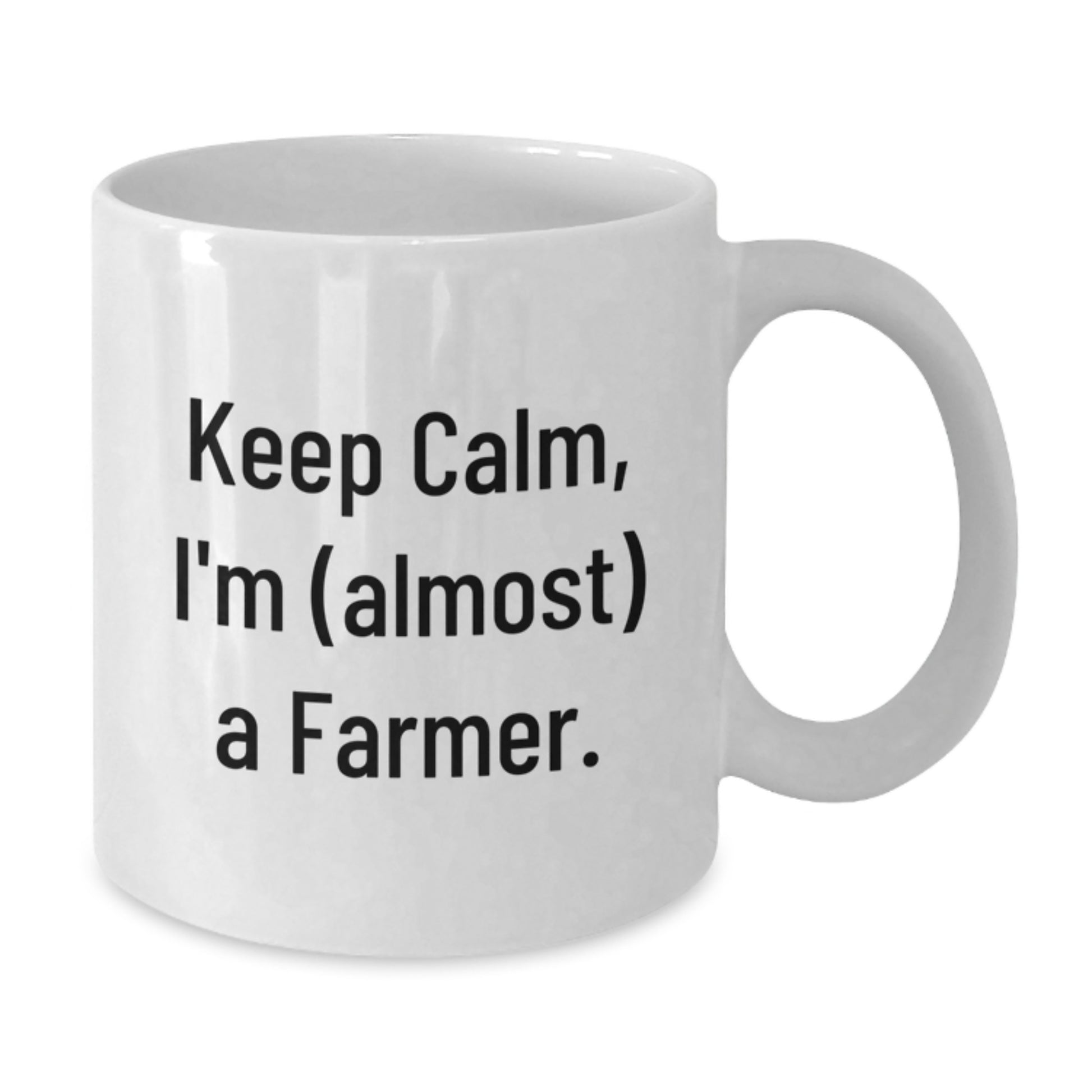 Funny Farmer White Coffee Mug Gifts from Men to Farmer Friends on Birthday - Additional