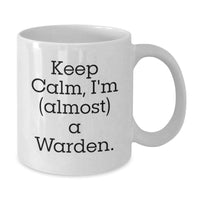 Load image into Gallery viewer, Funny Warden Mug Gifts from Men to Warden Friends on Valentine's - Additional
