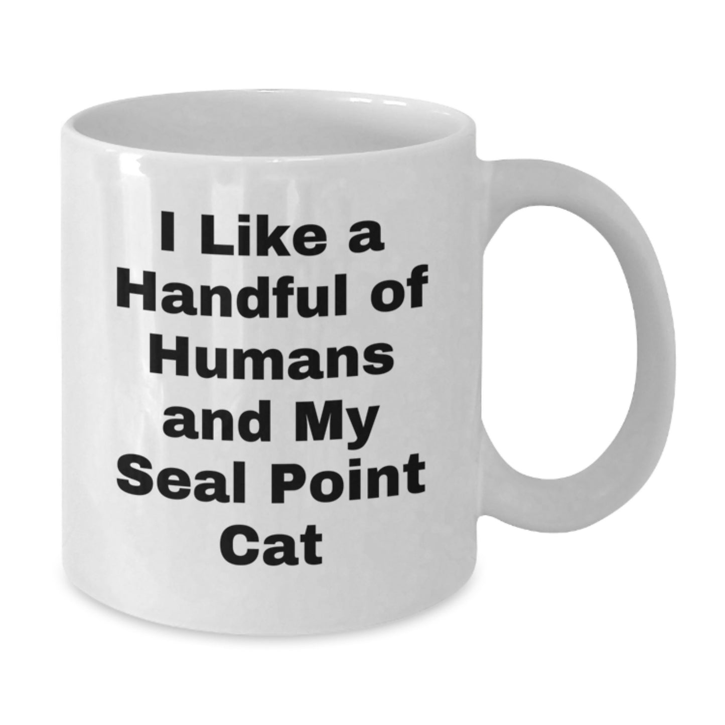Funny Seal Point Cat Quotes White Coffee Mugs Gifts for Women Men Friends Family from Lover - Additional