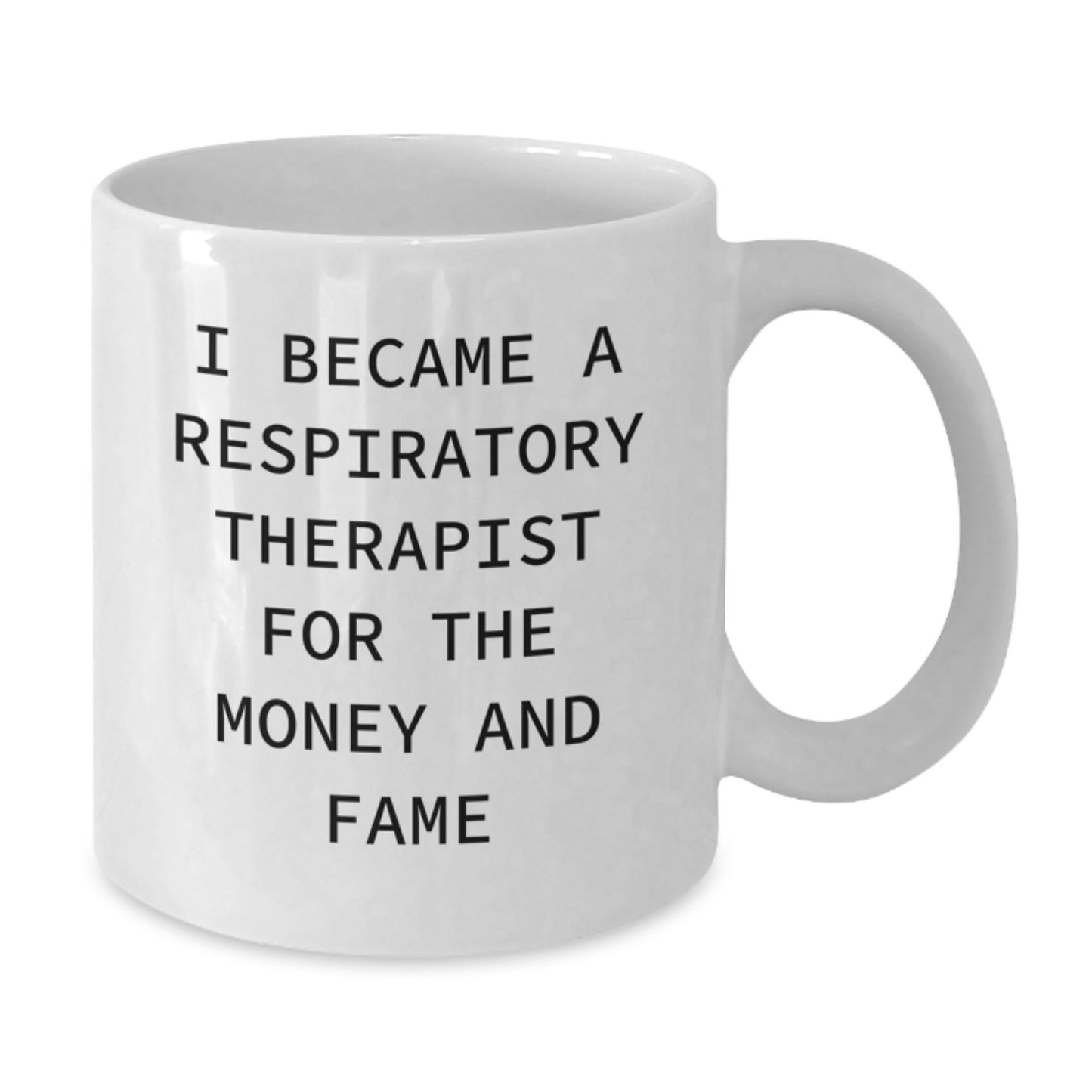 Funny Respiratory Therapist Gifts for Men, White Coffee Mug, Unique Graduation Unique Gifts from Friends, Family, Coworkers - Additional