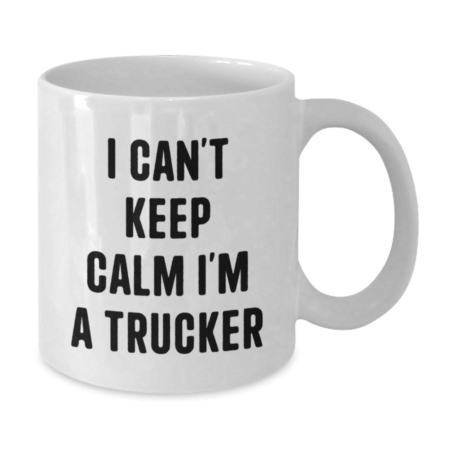 Funny Trucker Gifts from Men, White Coffee Mug for Father's Day Unique - Additional