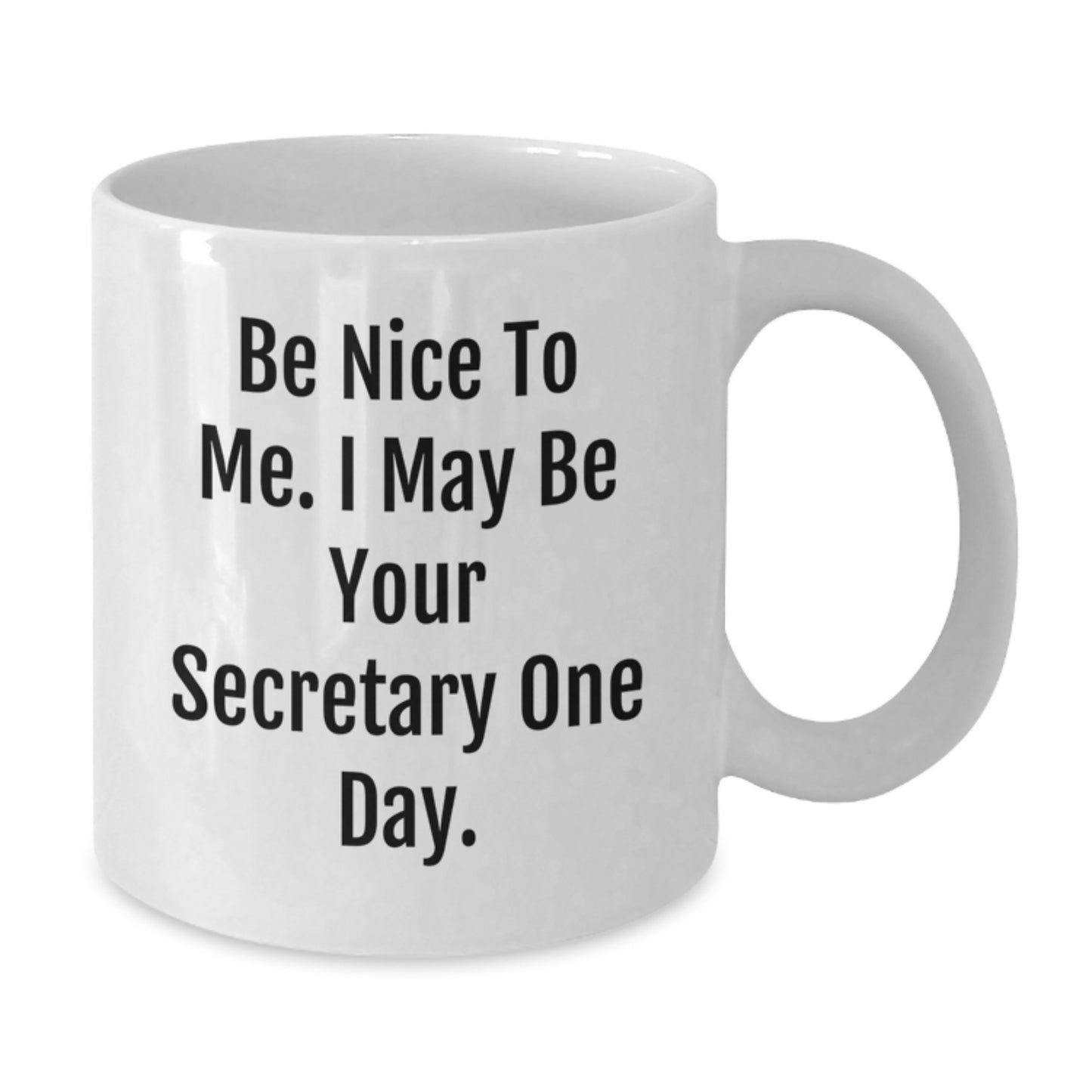 Funny Secretary White Coffee Mug Gifts from Friends and Family for Valentine's Unique Presents - Additional