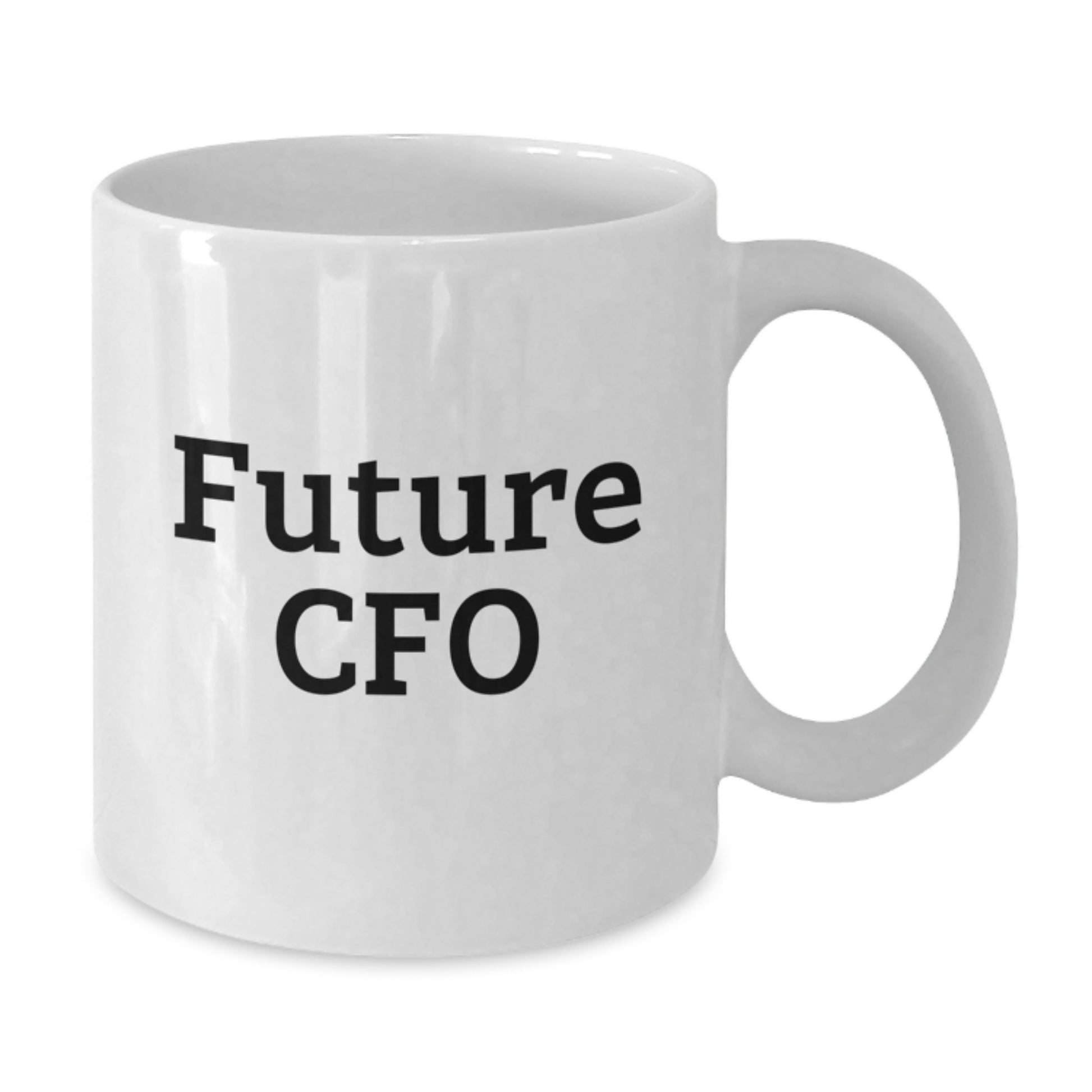 Funny Future CFO White Coffee Mug Gifts from Friends for Men - Additional