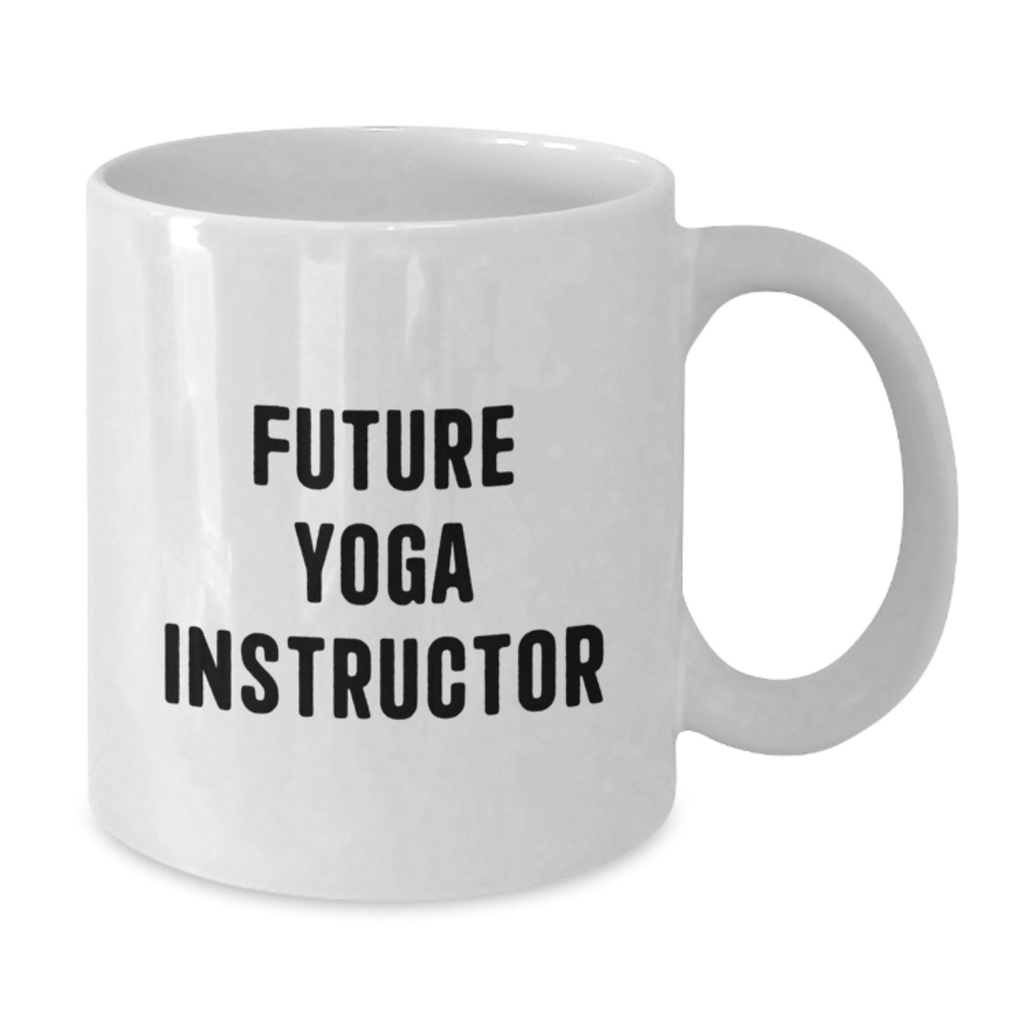 Yoga Instructor Keepsake White Coffee Mug for Him Birthday Gift - Additional