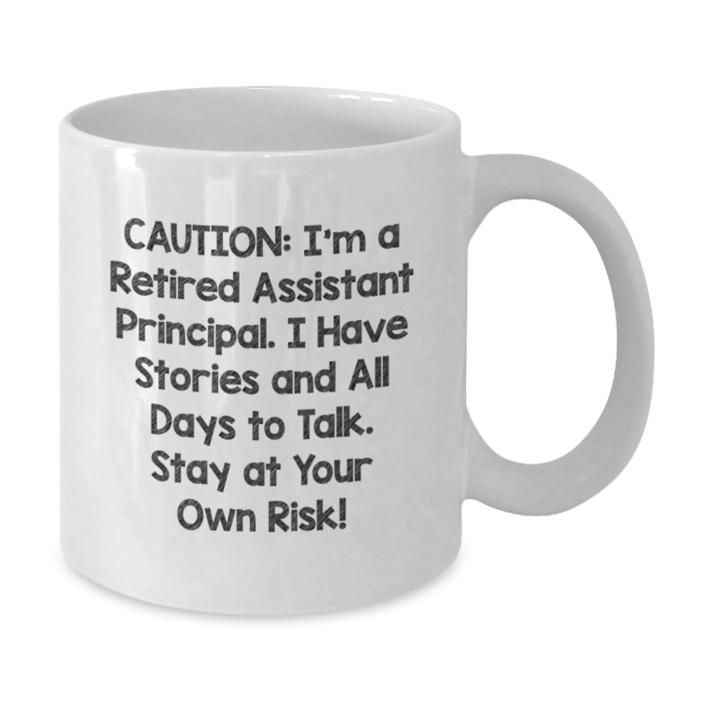 Assistant Principal Keepsake Mug for Him White Ceramic Graduation Gift - Additional