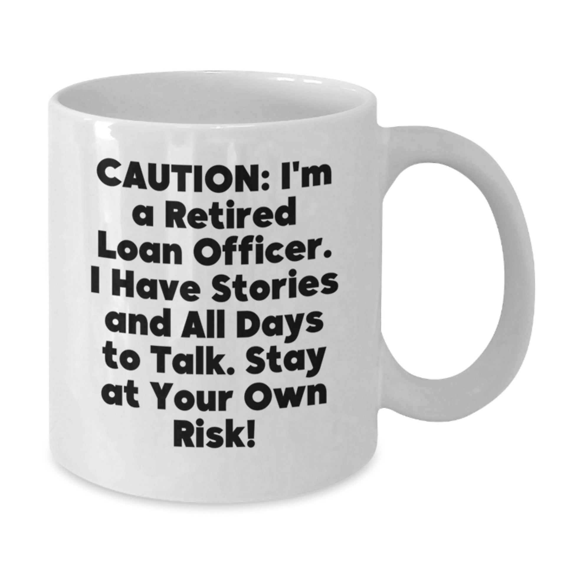 Funny Loan Officer White Coffee Mug Gifts from Men to Loan Officers on Valentine's - Additional