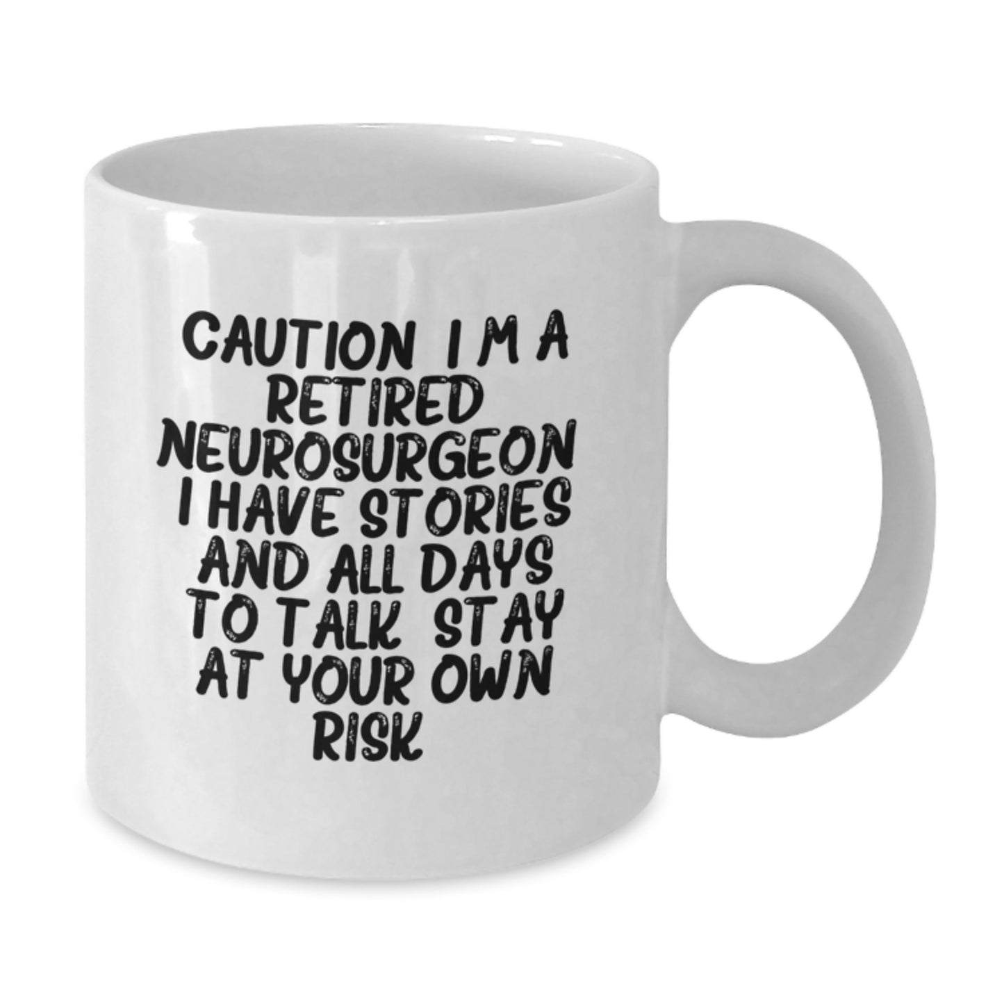 Funny Neurosurgeon White Coffee Mugs Gifts from Men to Friends for Graduation - Additional