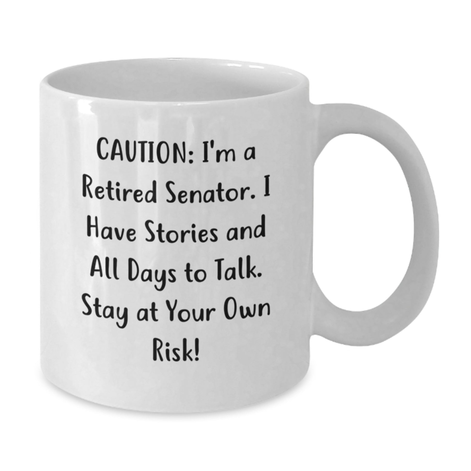 Funny Senator White Coffee Mug Gifts from Friends for Men Graduation Unique - Additional