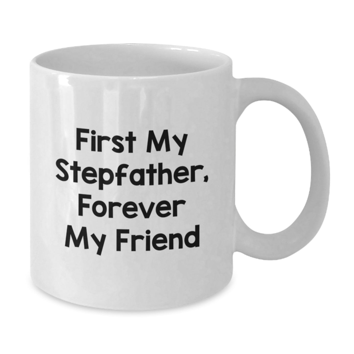 Stepfather Keepsake Mug for Him Birthday Gift 11oz White Ceramic - Additional